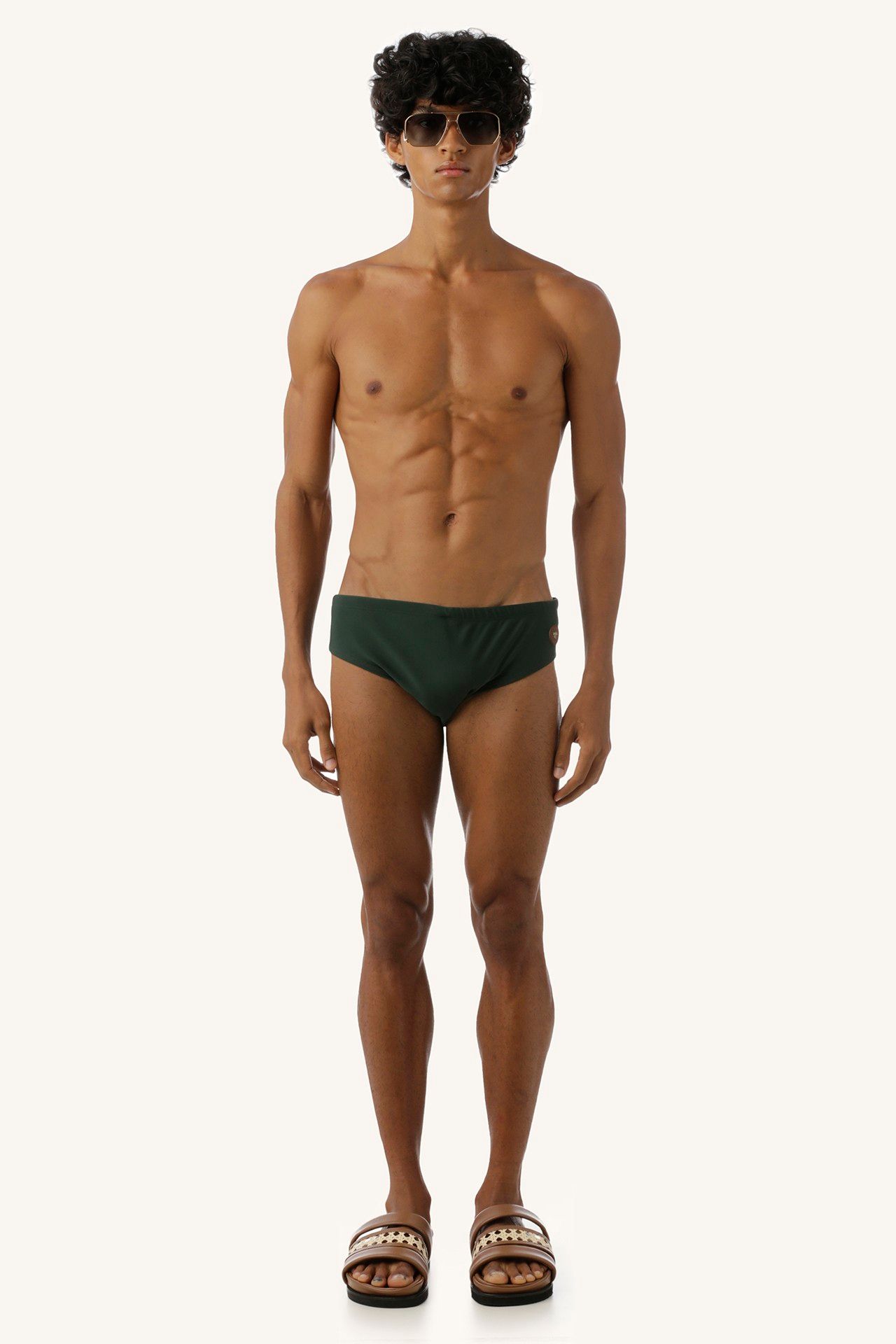SUNGA PAU-BRASIL CAVADA VERDE | PAU-BRASIL GREEN SWIMMING TRUNKS