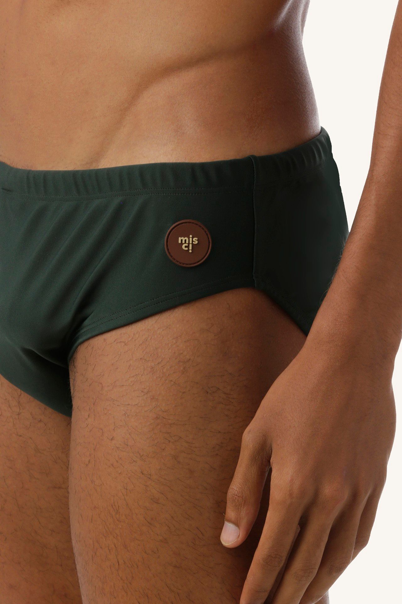 SUNGA PAU-BRASIL CAVADA VERDE | PAU-BRASIL GREEN SWIMMING TRUNKS