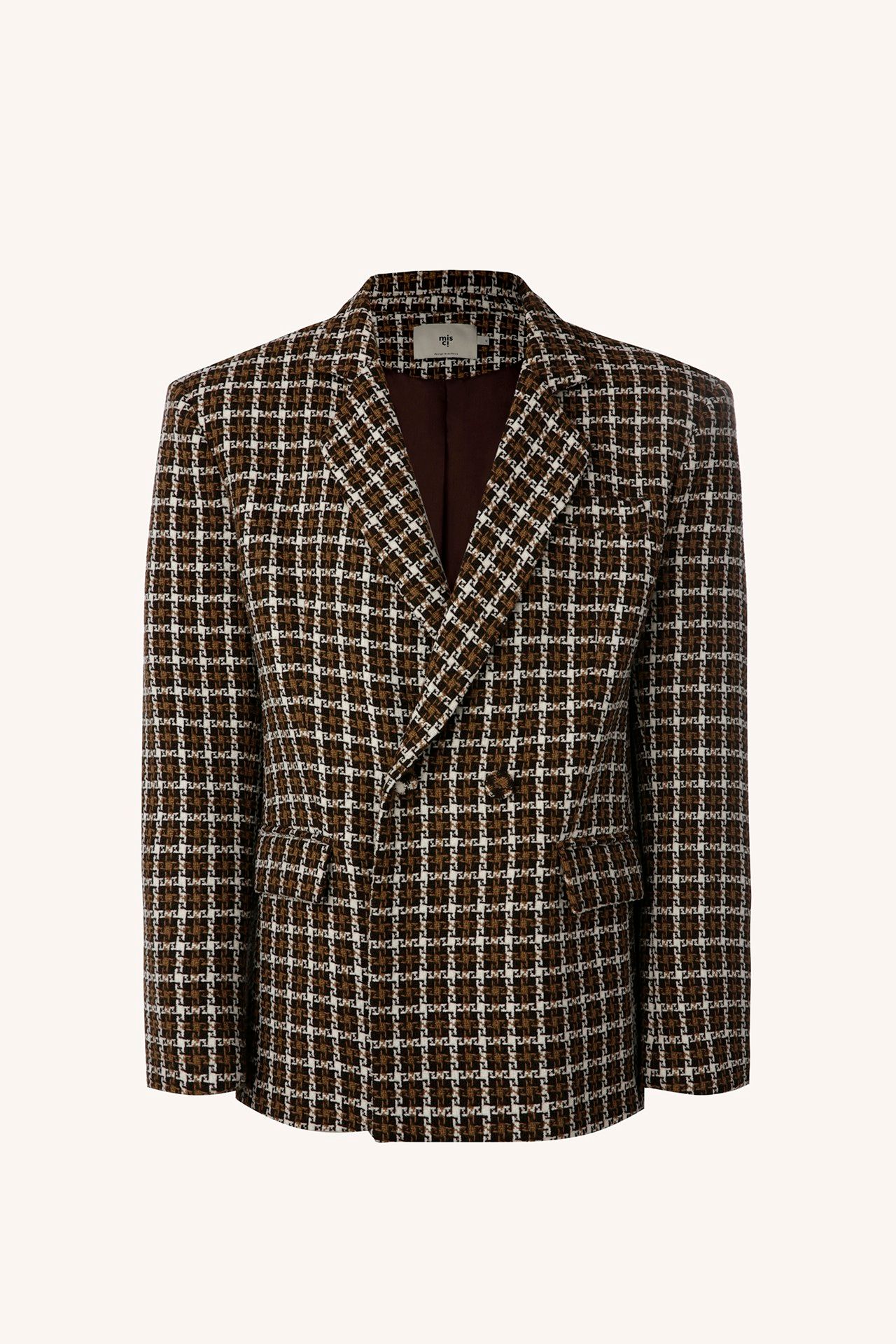 BLAZER PHILO TWEED LÃ MARROM | BROWN PHILO TWEED BLAZER