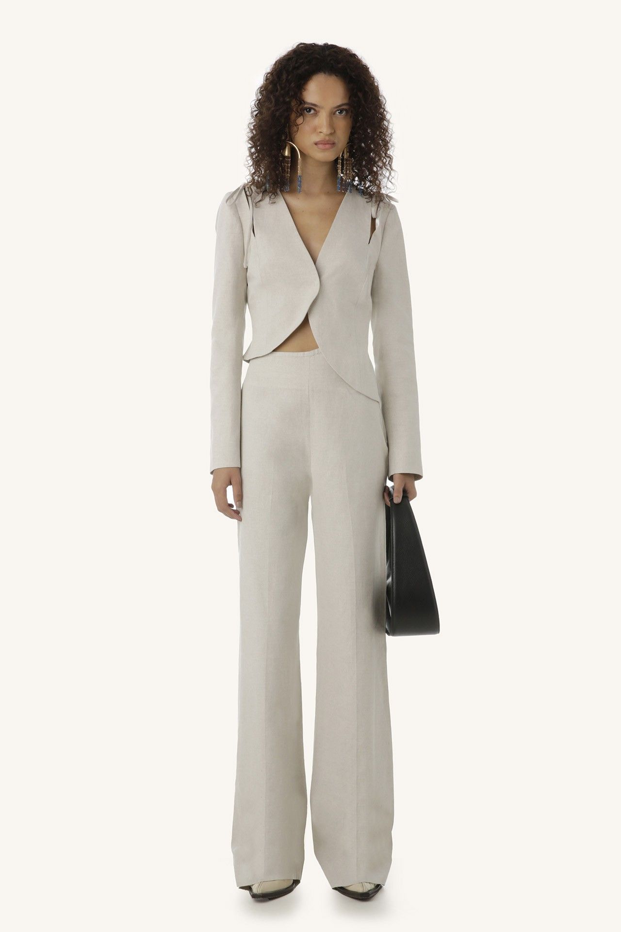 CALÇA SINOP NATURAL | NATURAL OFF WHITE SINOP PANTS