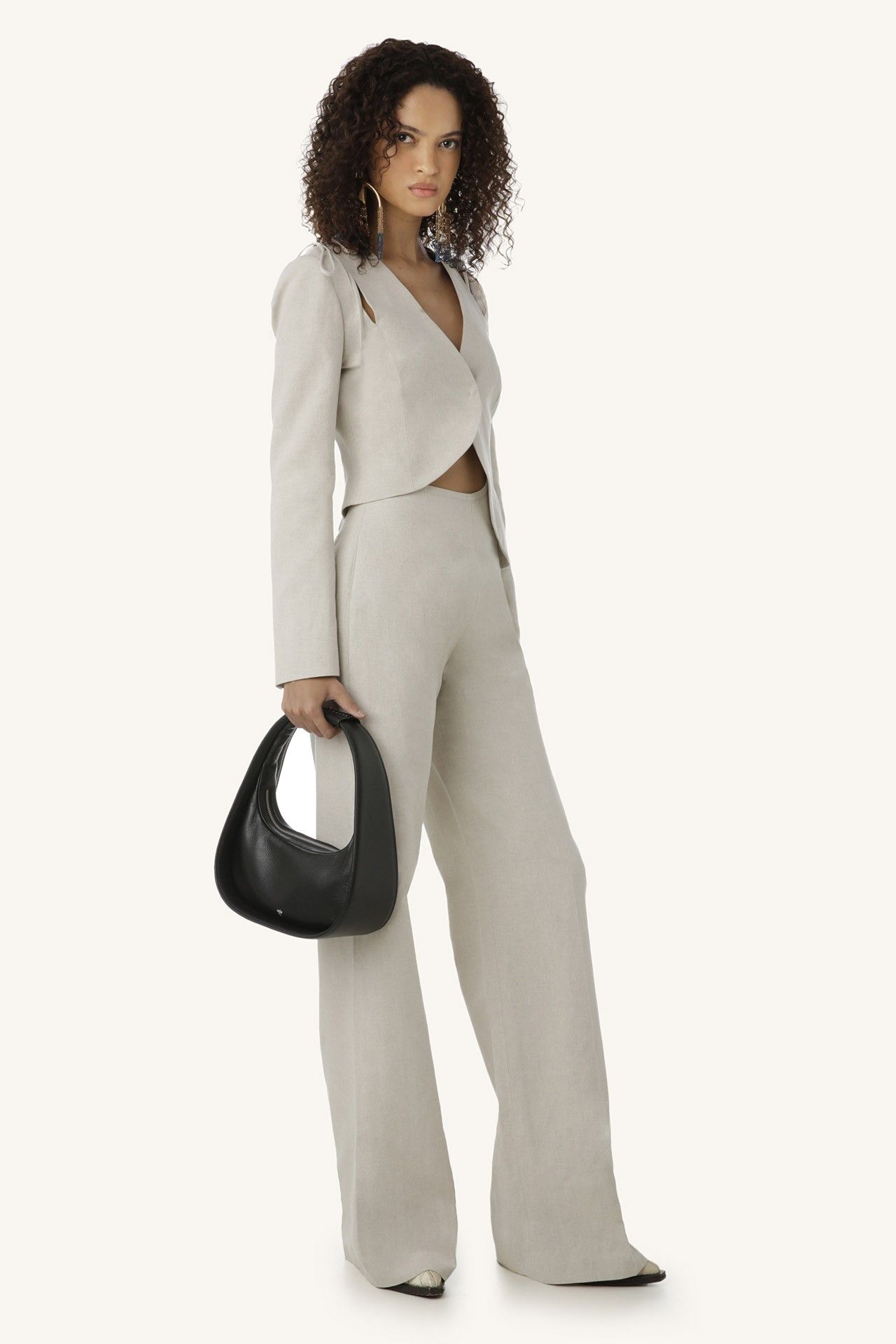CALÇA SINOP NATURAL | NATURAL OFF WHITE SINOP PANTS