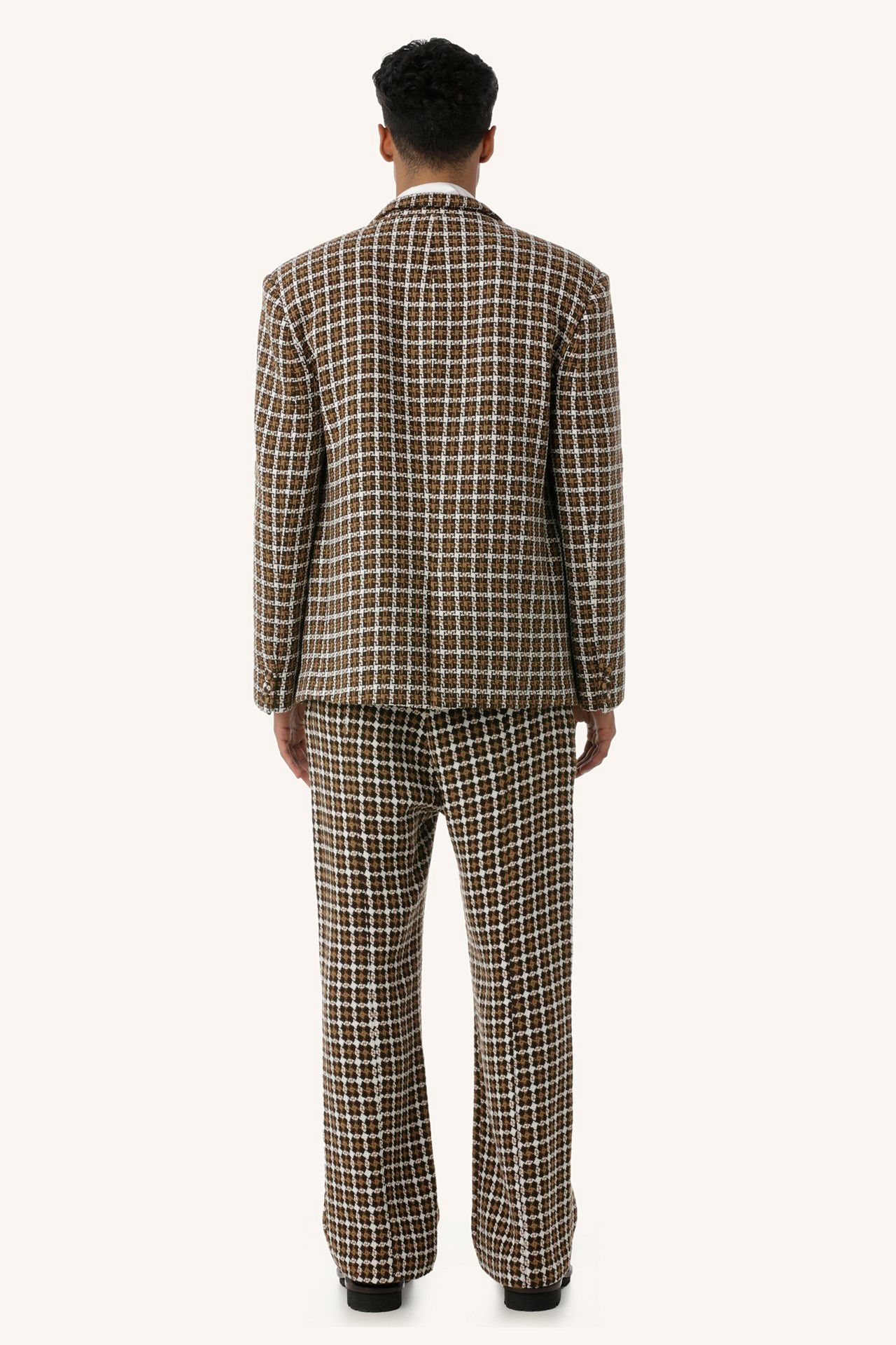 BLAZER PHILO TWEED LÃ MARROM | BROWN PHILO TWEED BLAZER