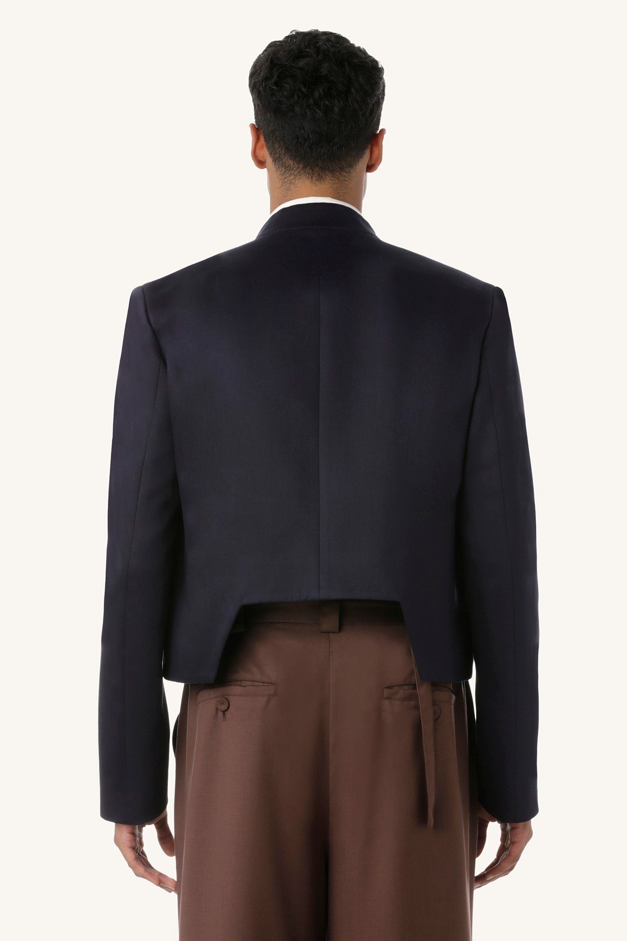 JAQUETA GURGEL GABARDINE MARINHO | NAVY BLUE GURGEL GABARDINE JACKET