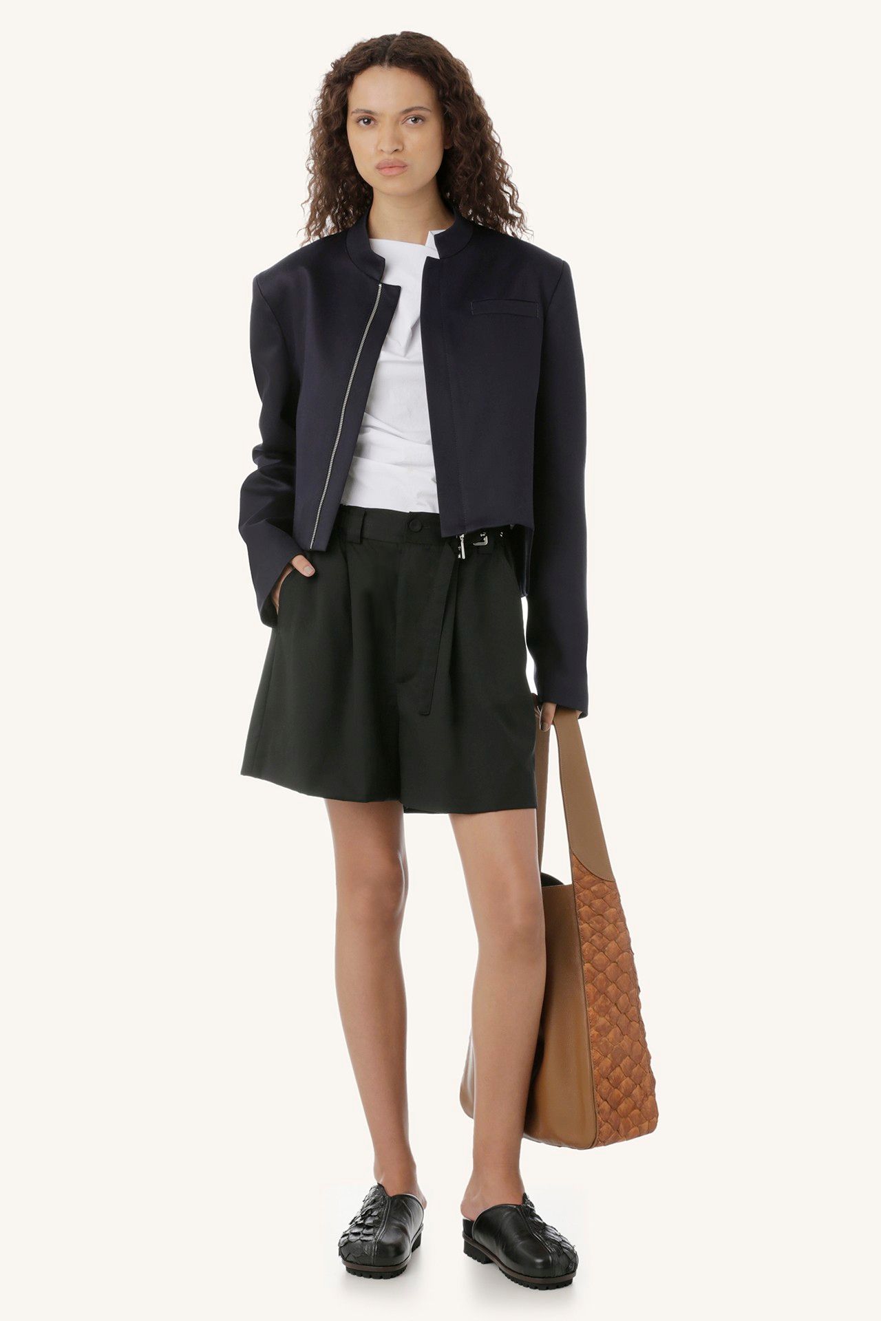 JAQUETA GURGEL GABARDINE MARINHO | NAVY BLUE GURGEL GABARDINE JACKET