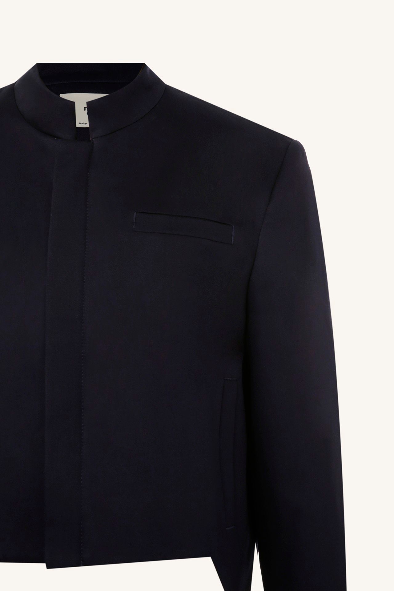 JAQUETA GURGEL GABARDINE MARINHO | NAVY BLUE GURGEL GABARDINE JACKET
