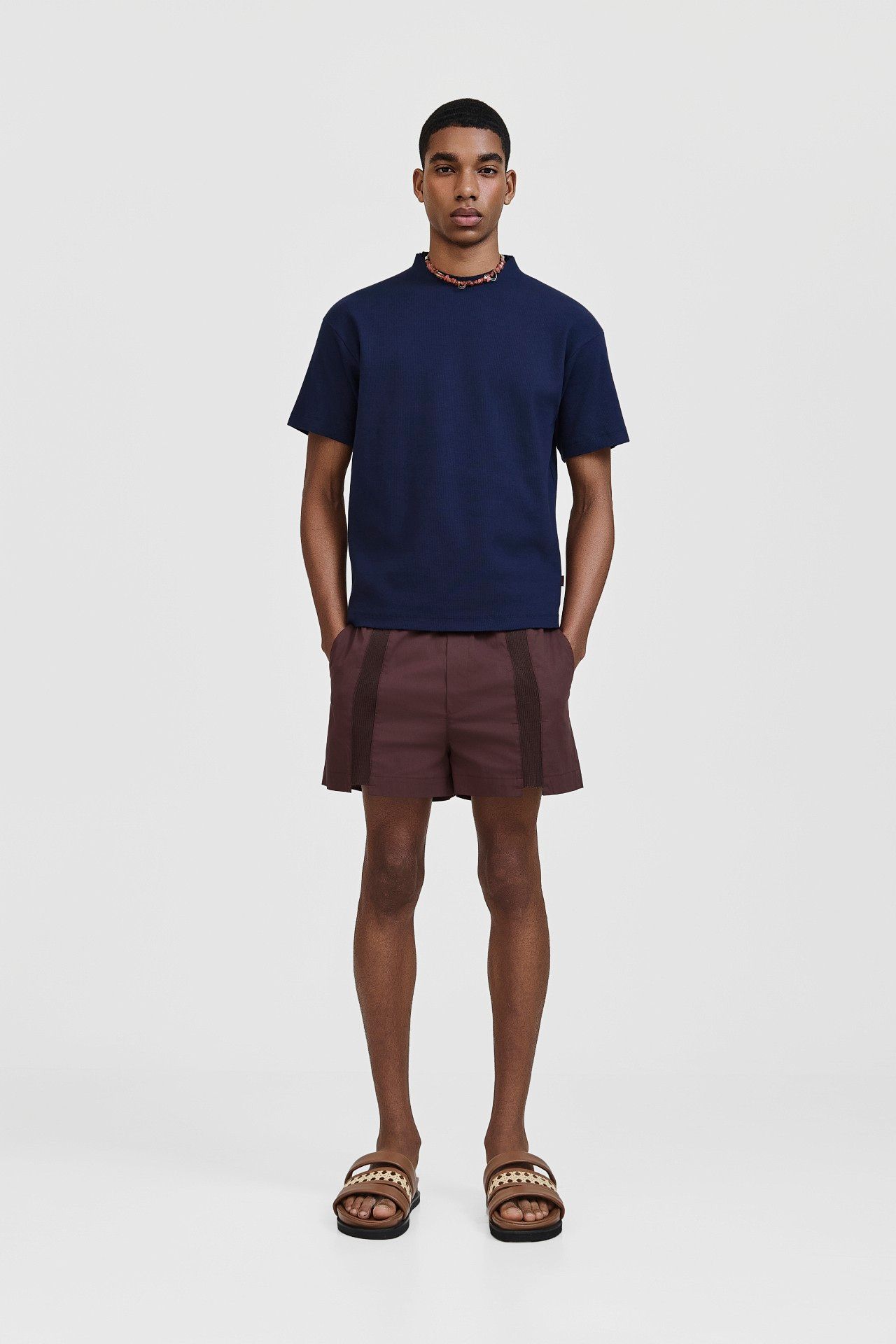 BERMUDA PALMEIRA MARROM | PALMEIRA SHORTS MARROM