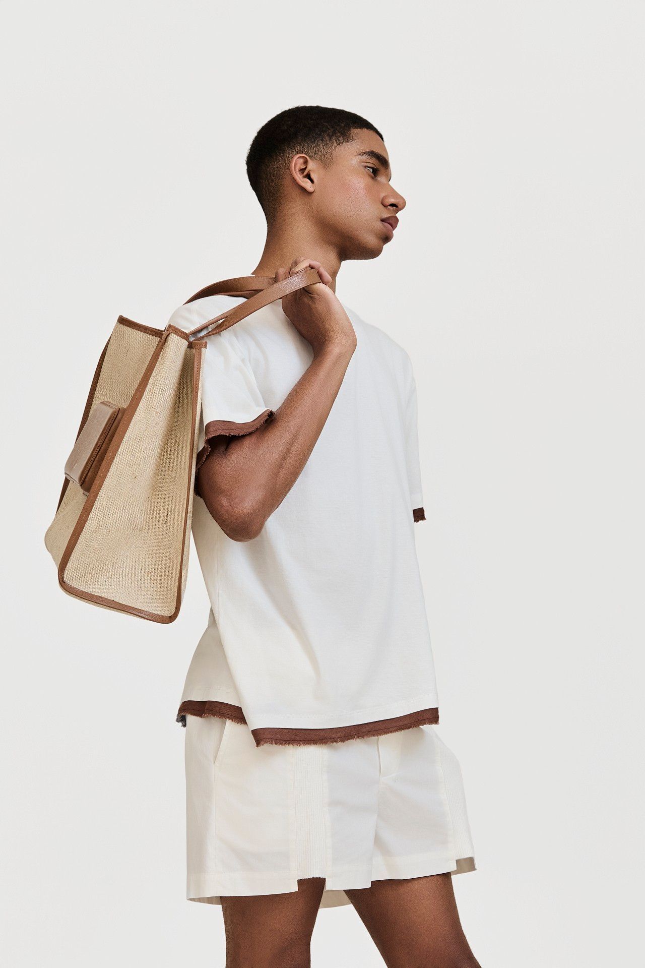 BERMUDA PALMEIRA OFF-WHITE | PALMEIRA SHORTS OFF-WHITE