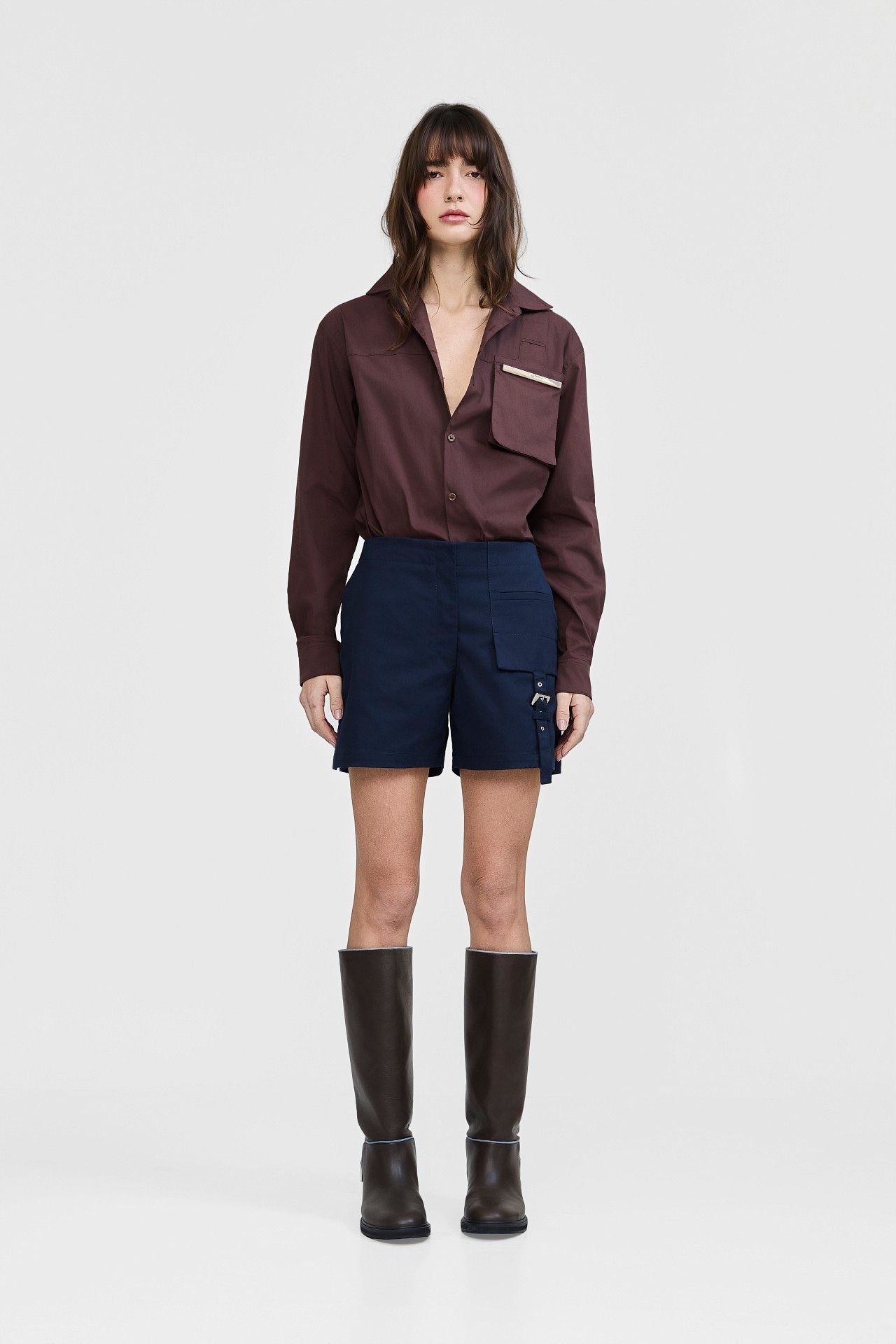 SHORT ZULEIKA MARINHO | ZULEIKA SHORT NAVY