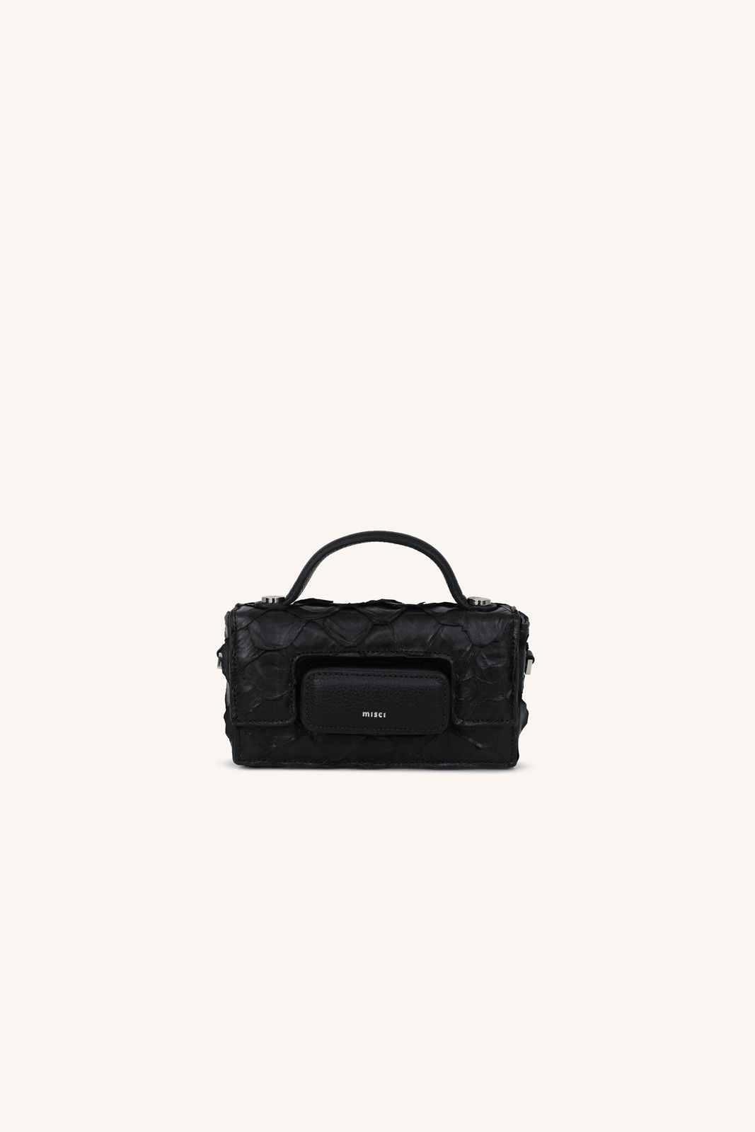 BOLSA ELI PIRARUCU PRETO
