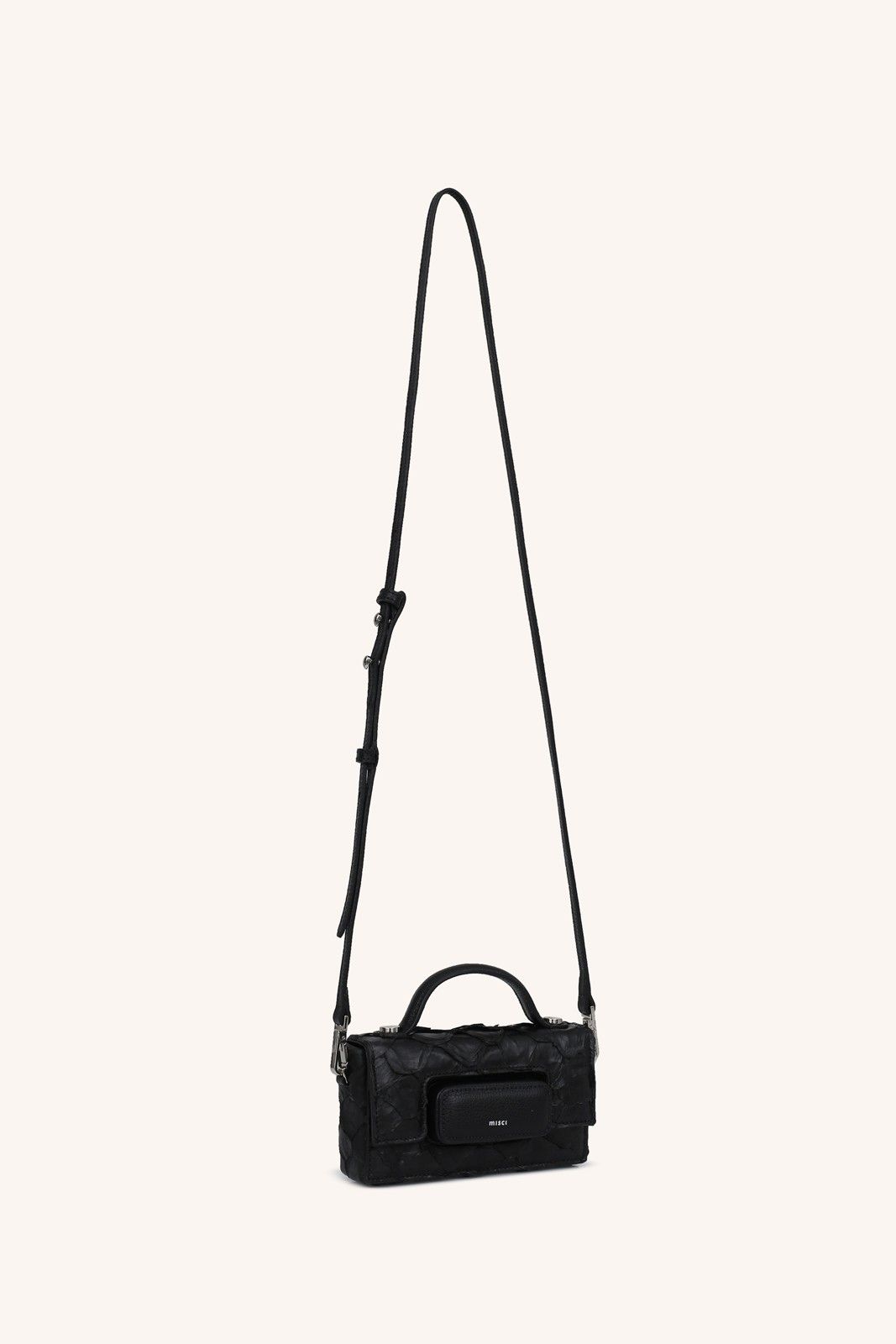BOLSA ELI PIRARUCU PRETO