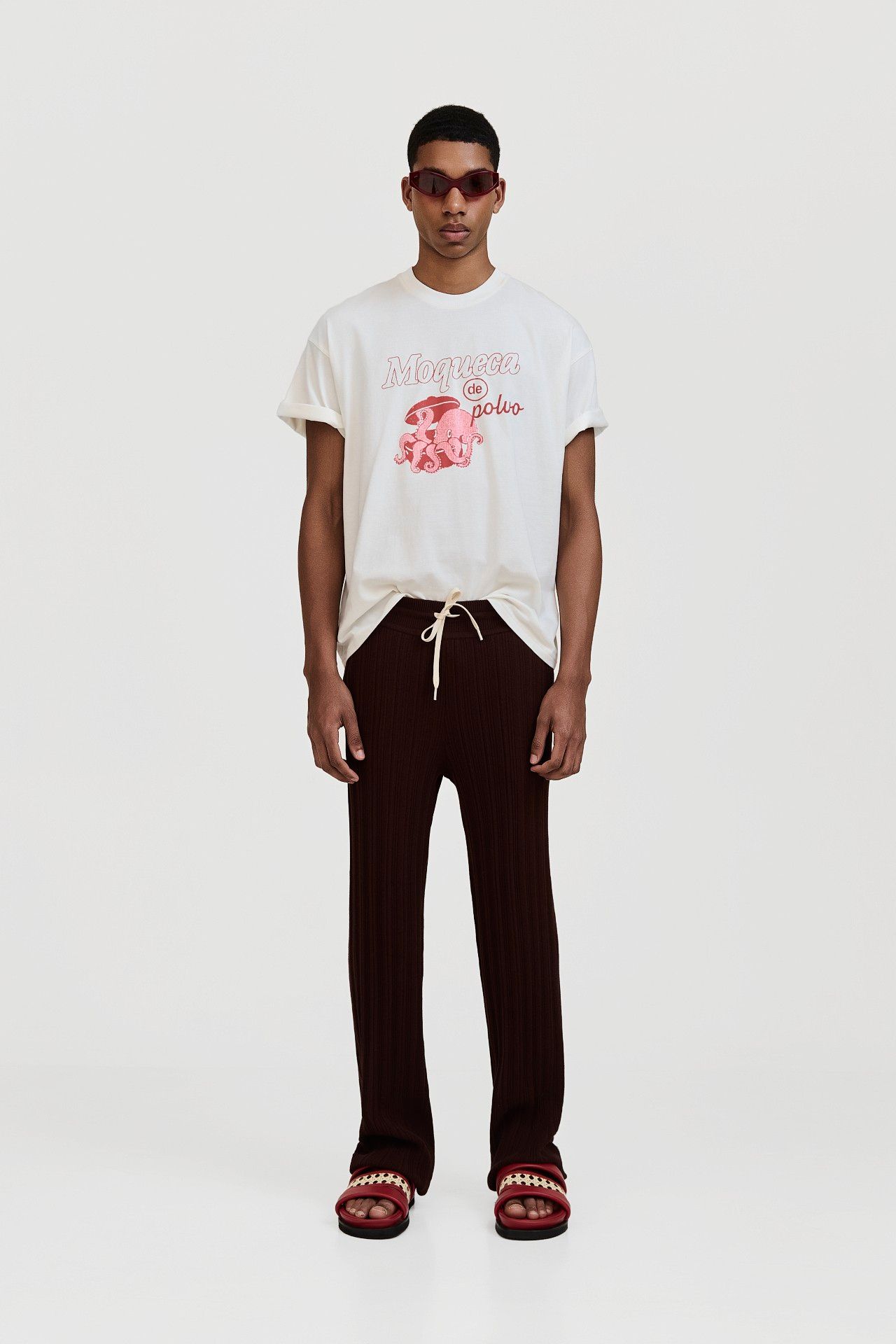 CALÇA ANA TRICOT MARROM |  ANA TRICOT PANTS BROWN