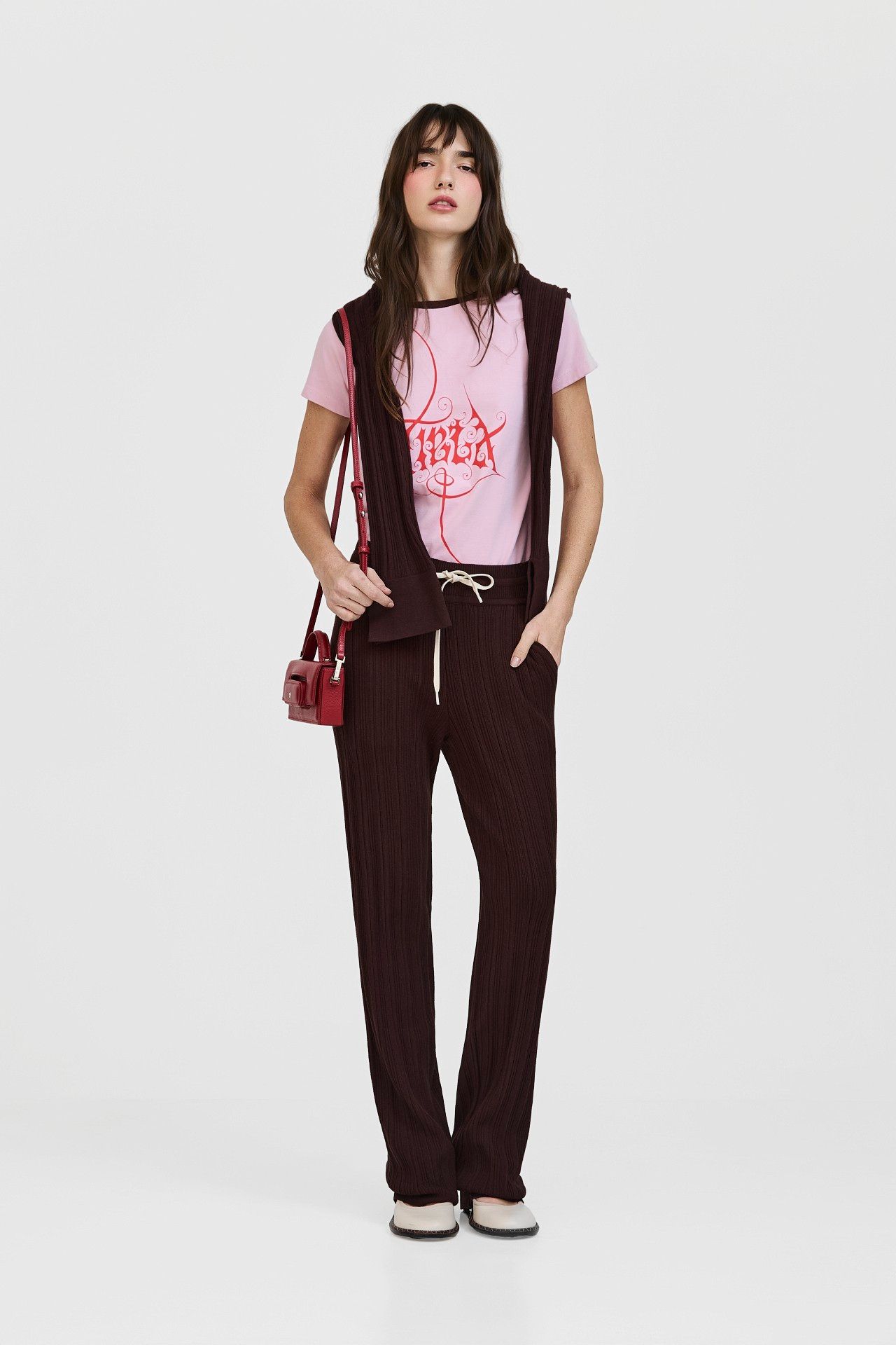 CALÇA ANA TRICOT MARROM |  ANA TRICOT PANTS BROWN