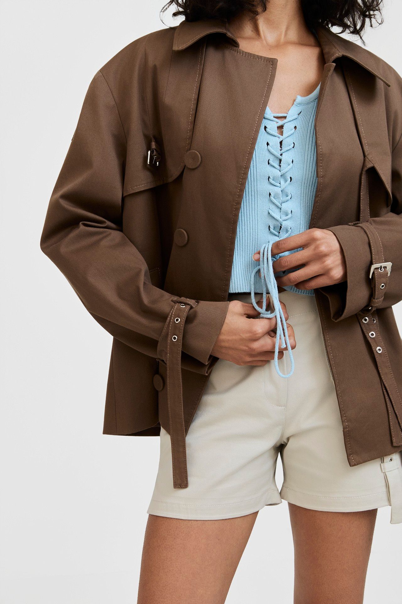 JAQUETA LEÔNCIO MARROM | JACKET LEÔNCIO BROWN