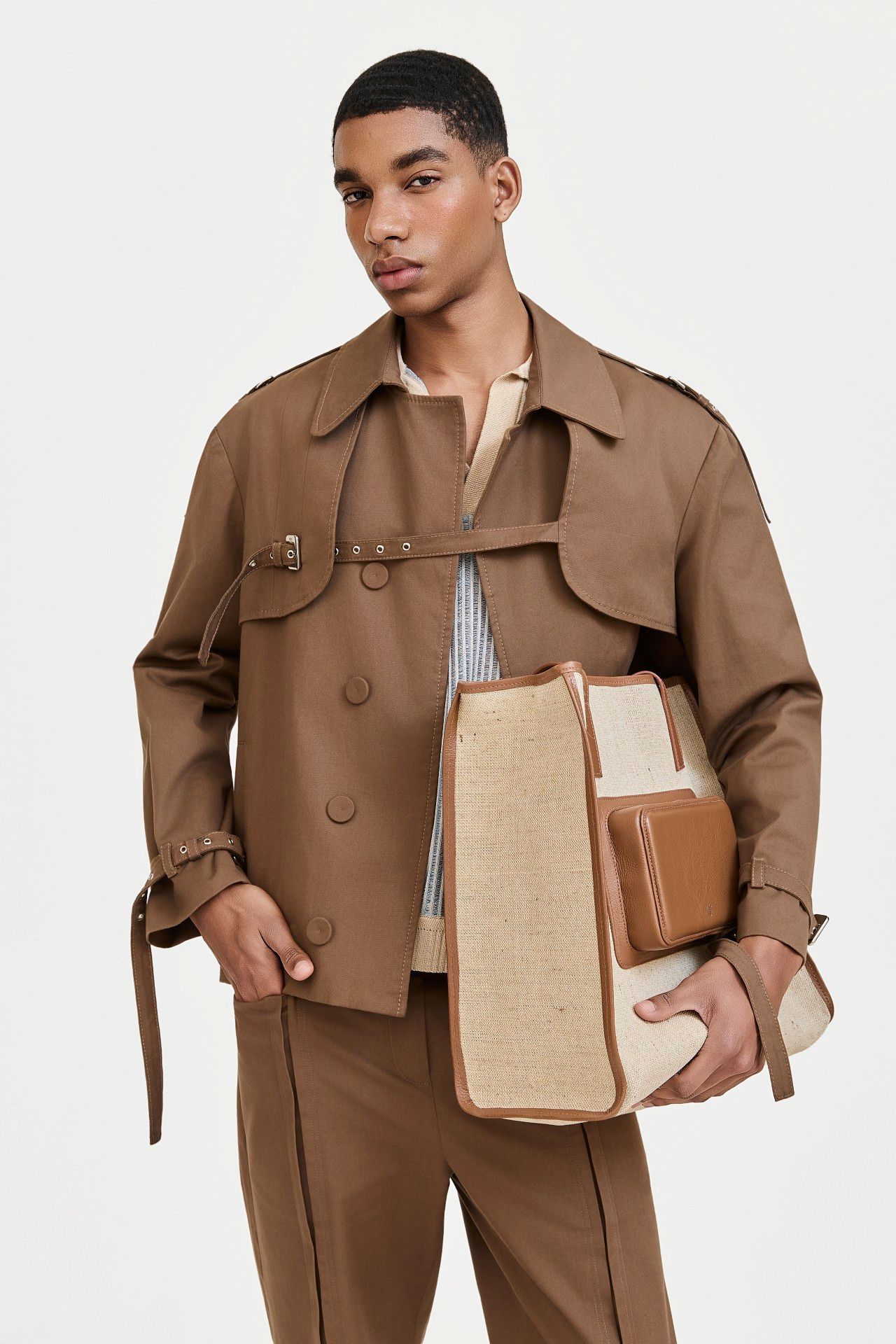 JAQUETA LEÔNCIO MARROM | JACKET LEÔNCIO BROWN