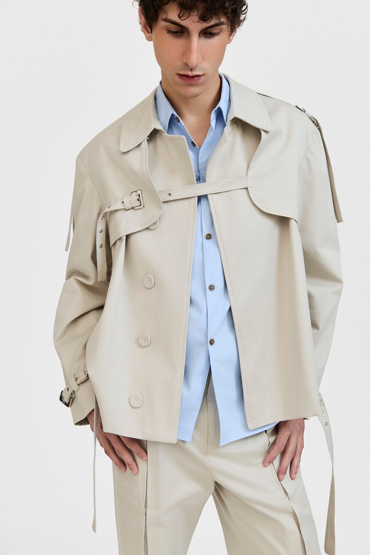 JAQUETA LEÔNCIO BEGE | JACKET LEÔNCIO BEIGE