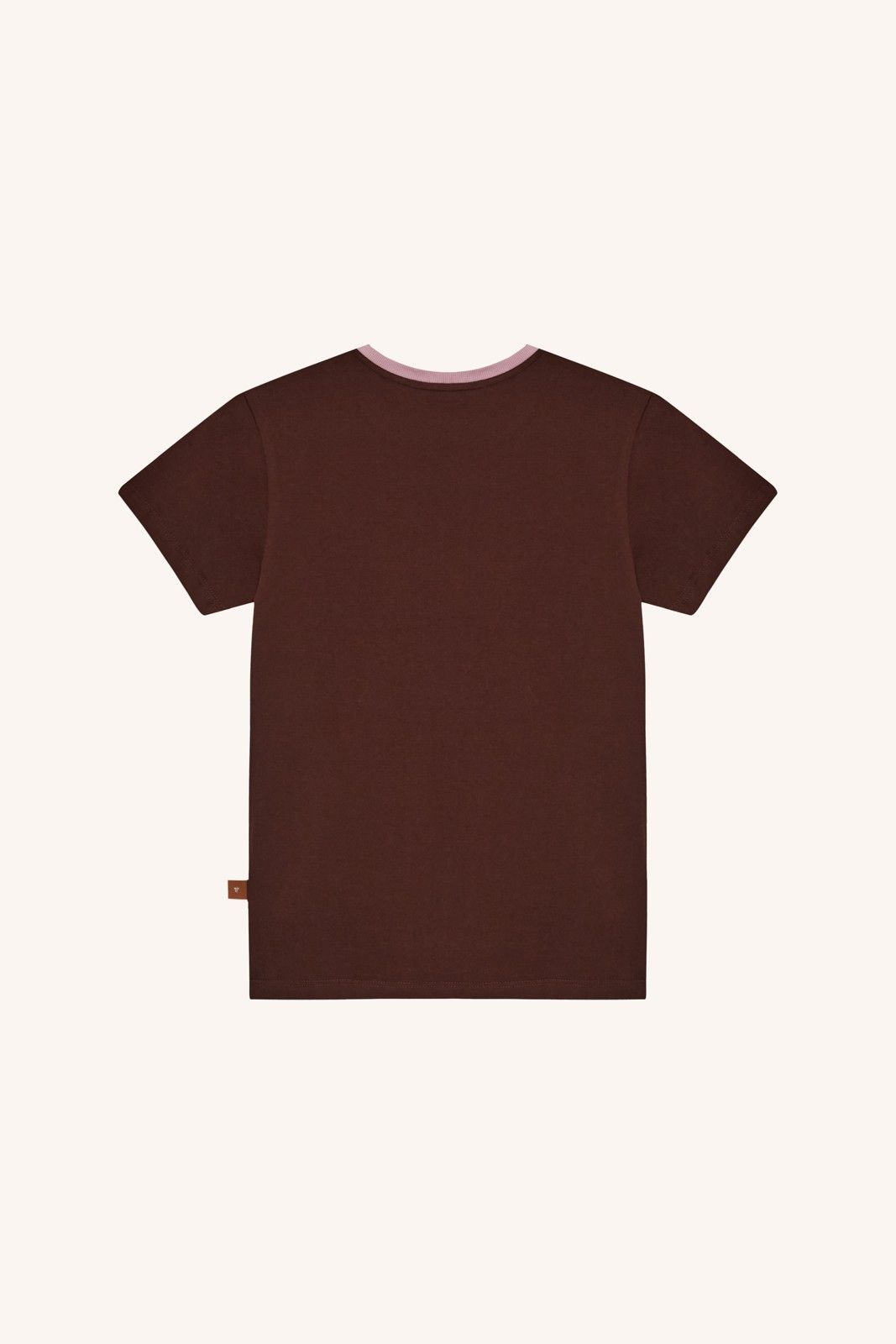 CAMISETA BABYLOOK TIETA MARROM |  BROWN TIETA BABY TEE