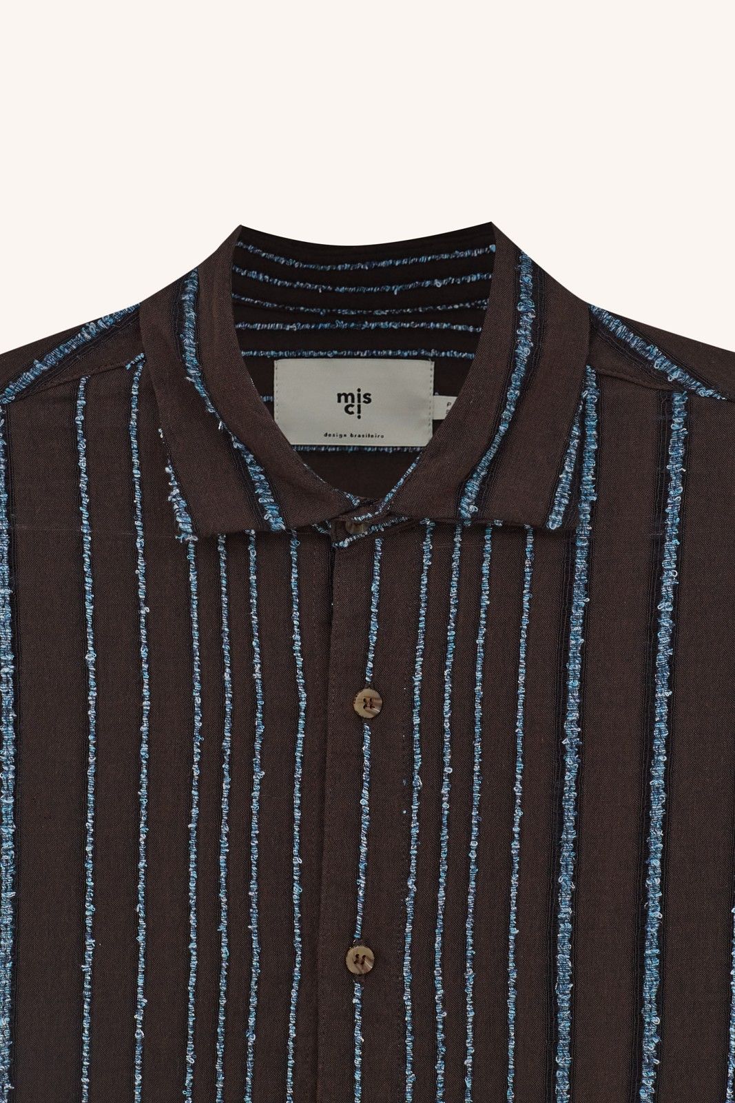 CAMISA MANGA LONGA JARRO MARROM | LONG SLEEVE SHIRT JARRO BROWN