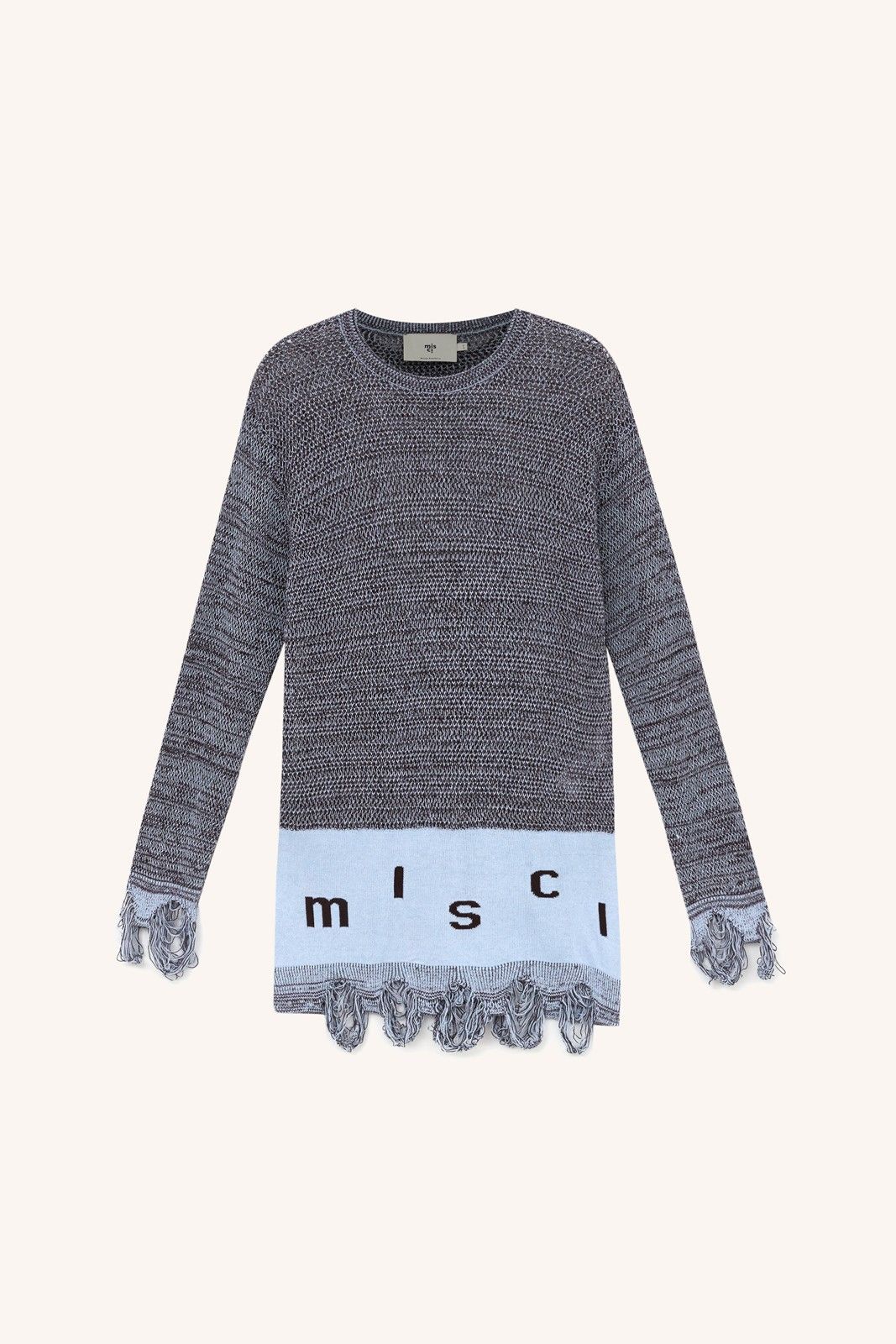 SUÉTER DÁRIO TRICOT AZUL | DARIO BLUE KNIT SWEATER