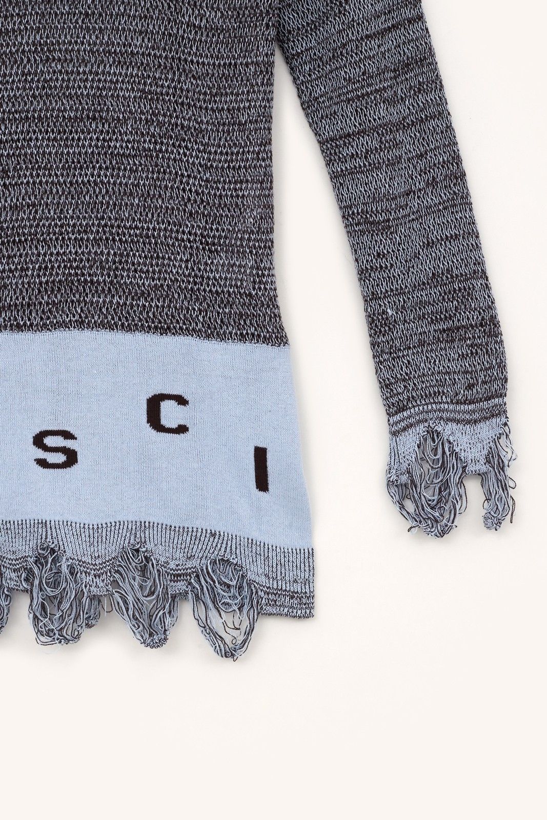 SUÉTER DÁRIO TRICOT AZUL | DARIO BLUE KNIT SWEATER