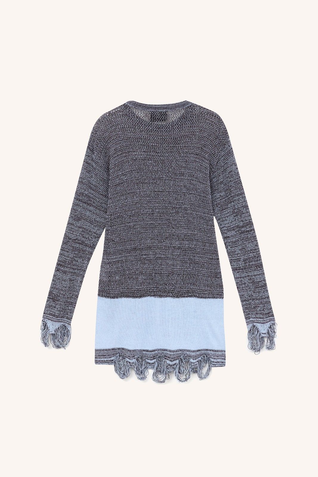 SUÉTER DÁRIO TRICOT AZUL | DARIO BLUE KNIT SWEATER