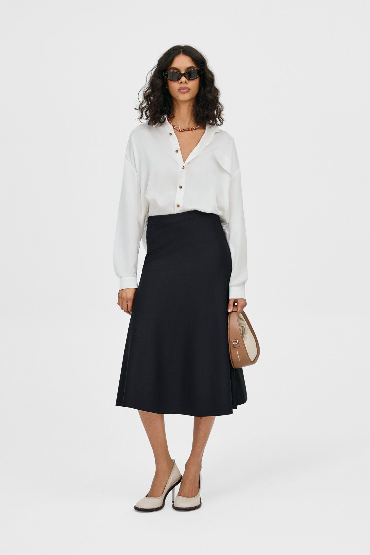 SAIA ELLE PRETA | ELLE SKIRT BLACK