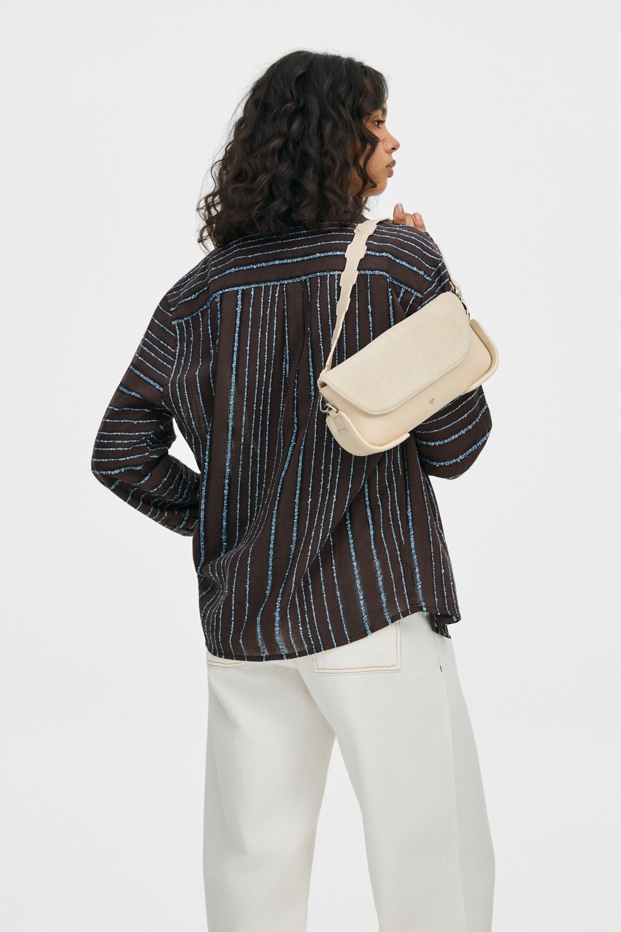 CAMISA MANGA LONGA JARRO MARROM | LONG SLEEVE SHIRT JARRO BROWN
