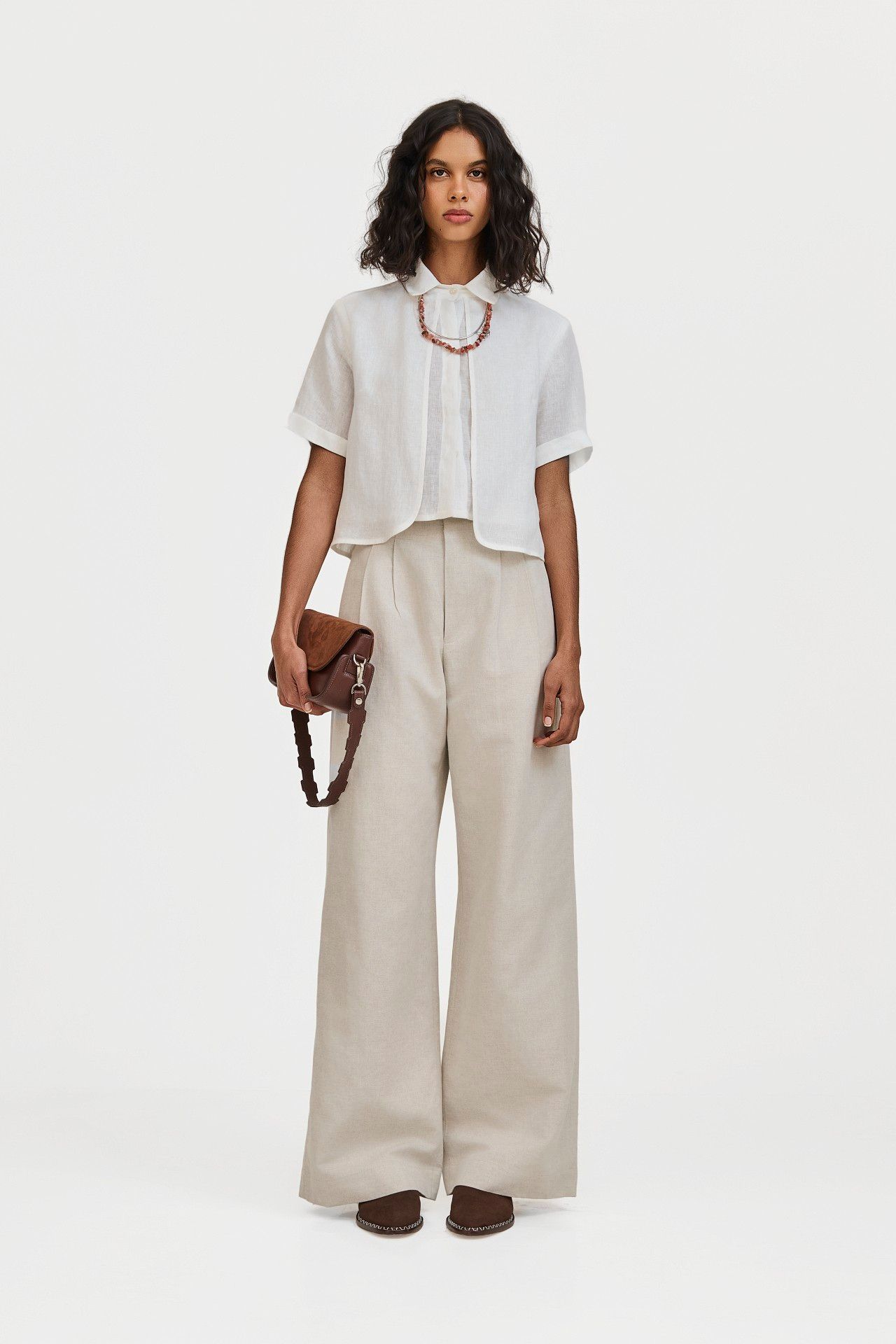CALÇA FARIA NATURAL | NATURAL FARIA PANTS