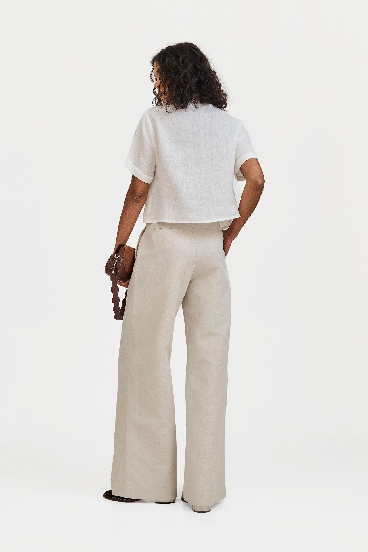 CALÇA FARIA NATURAL | NATURAL FARIA PANTS