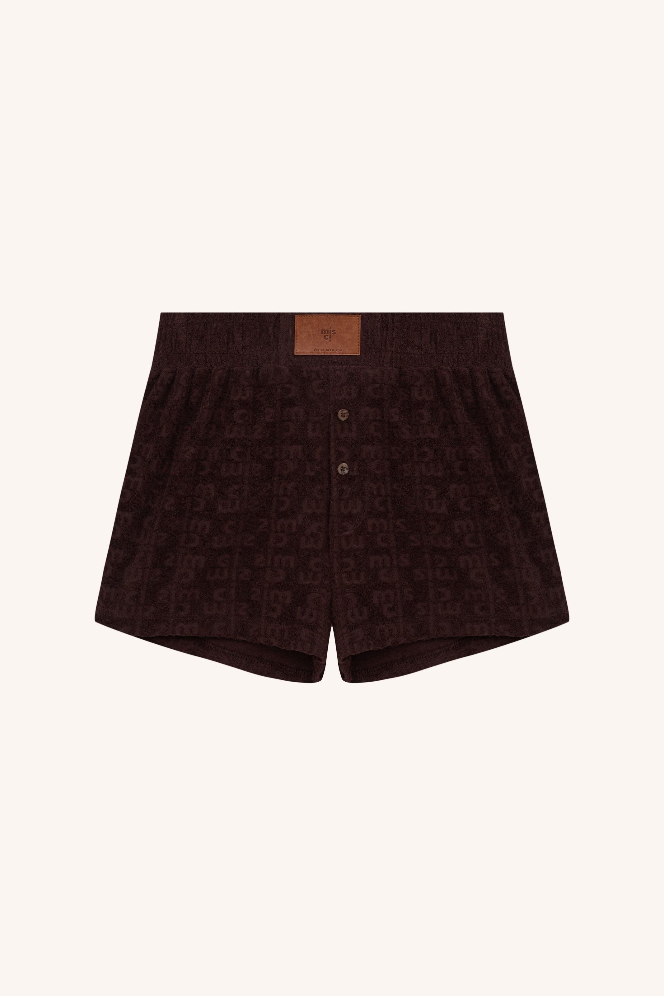 SAMBA CRESCENTE ATOALHADO MARROM | BROWN TERRY SAMBA CRESCENTE