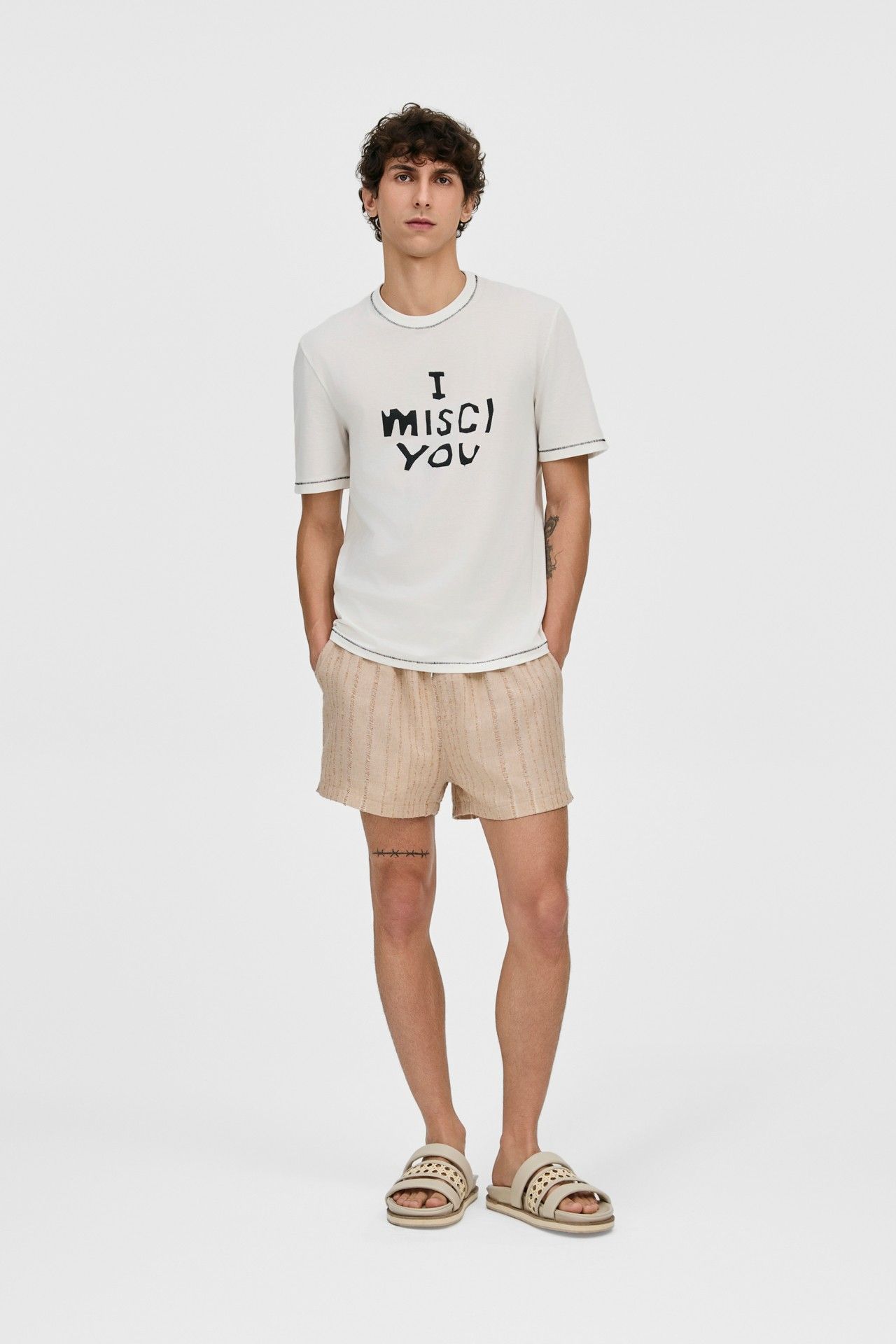 CAMISETA I MISCI YOU OFF WHITE | OFF WHITE “I MISCI YOU” T-SHIRT