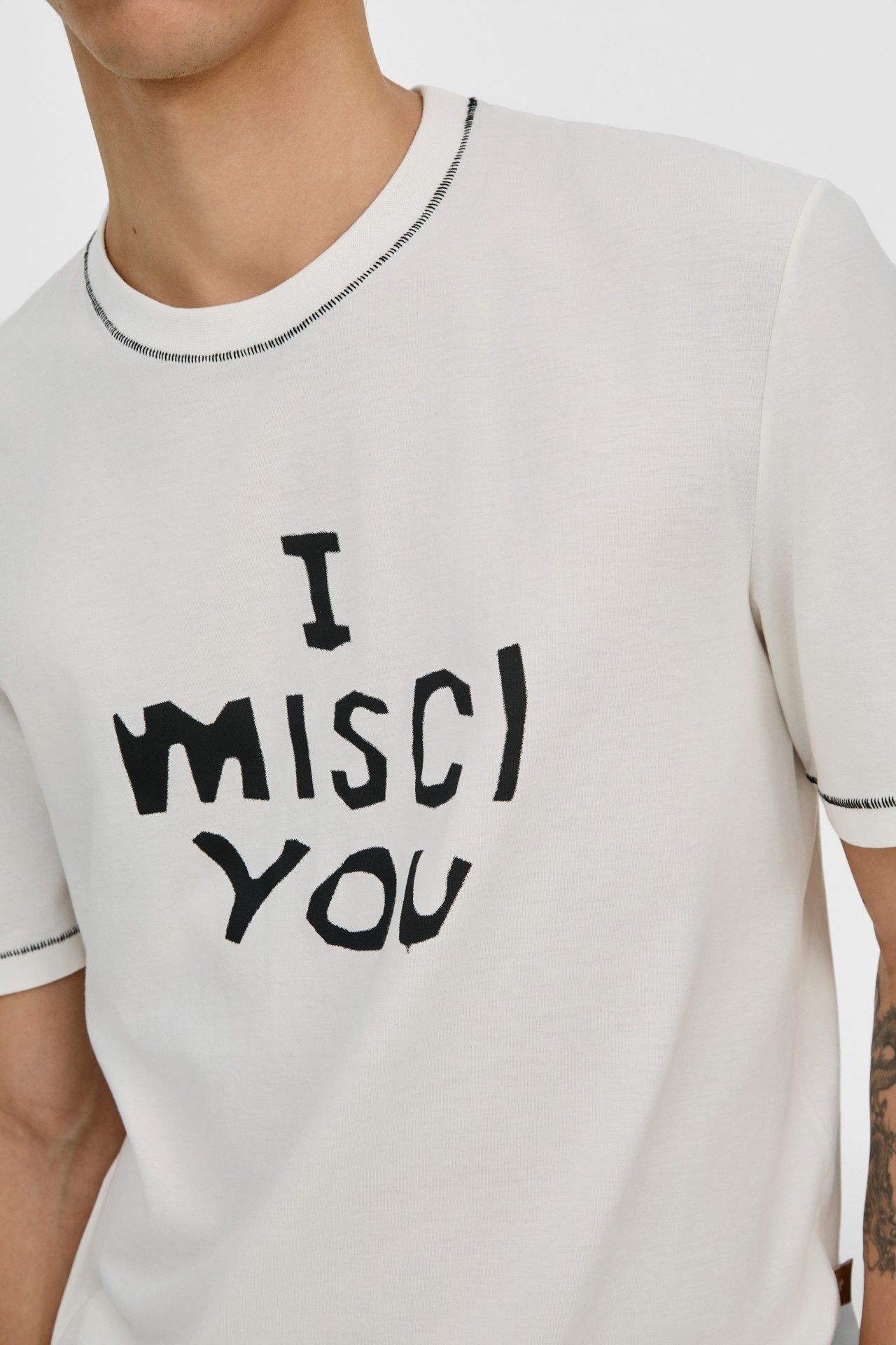 CAMISETA I MISCI YOU OFF WHITE | OFF WHITE “I MISCI YOU” T-SHIRT