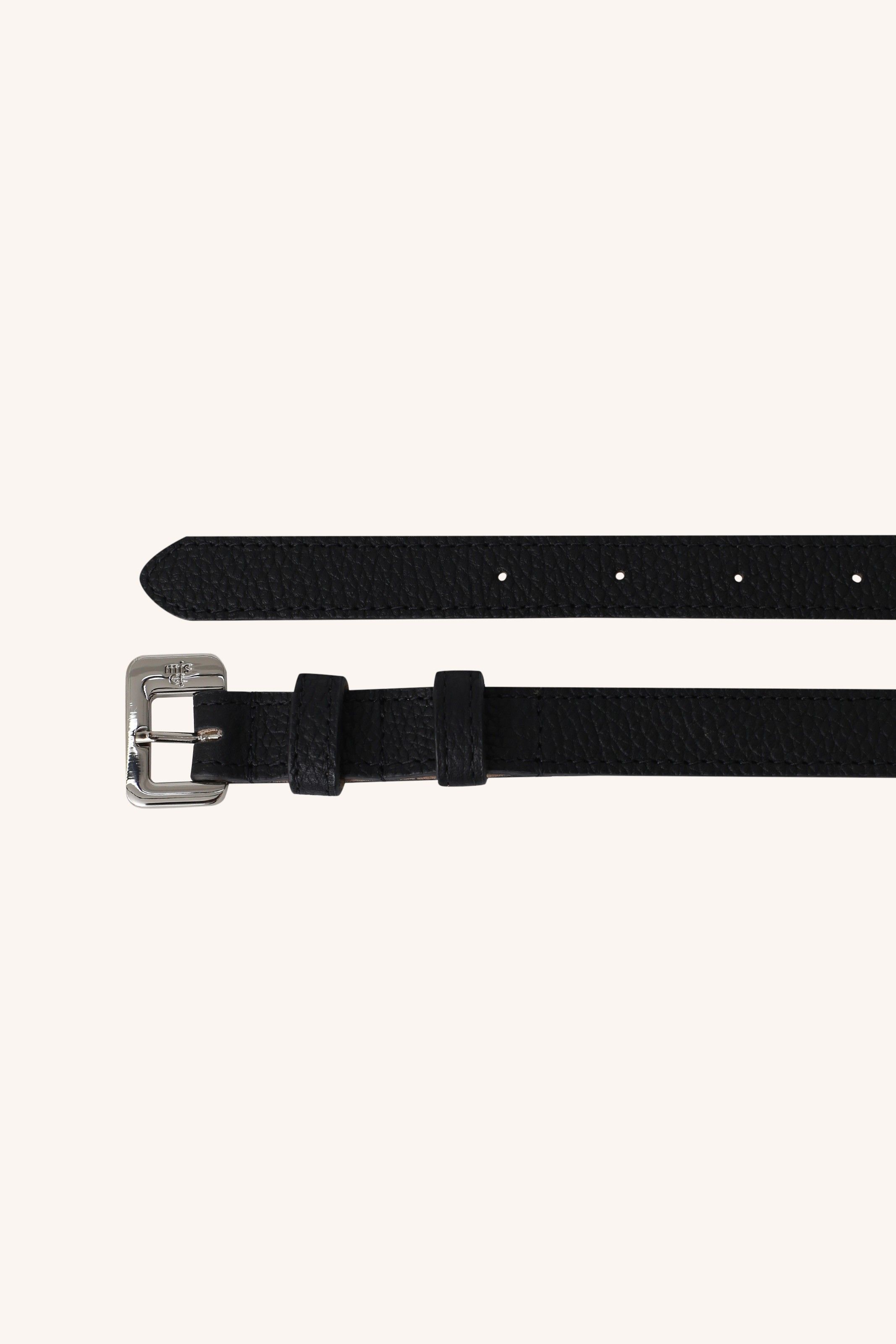 CINTO SEMPRE COURO PRETO | BLACK LEATHER BELT