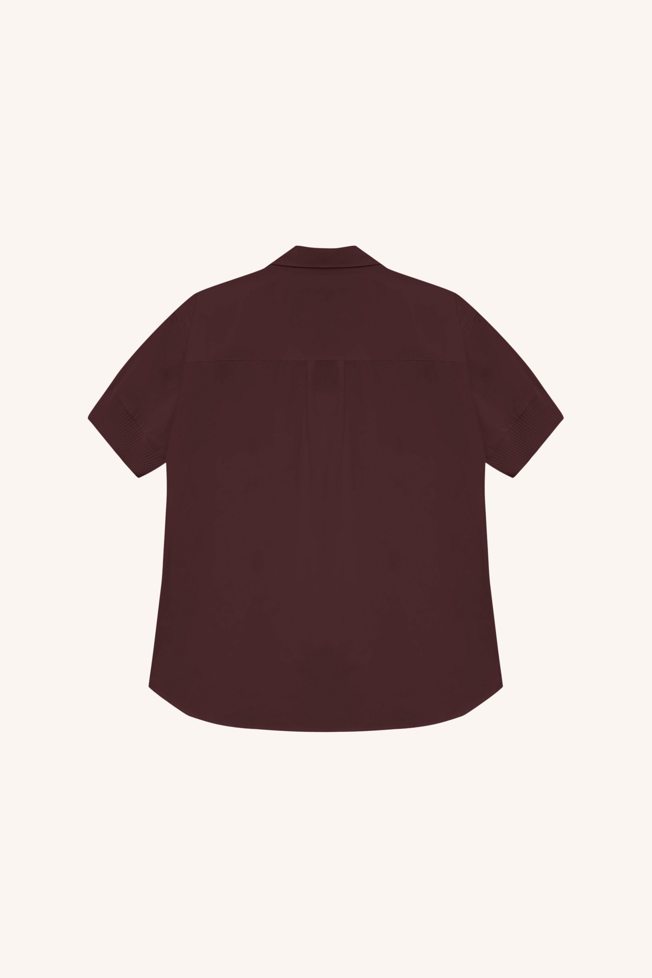 CAMISA MANGA CURTA PALMEIRA MARROM | PALMEIRA SHORT SLEEVE BROWN