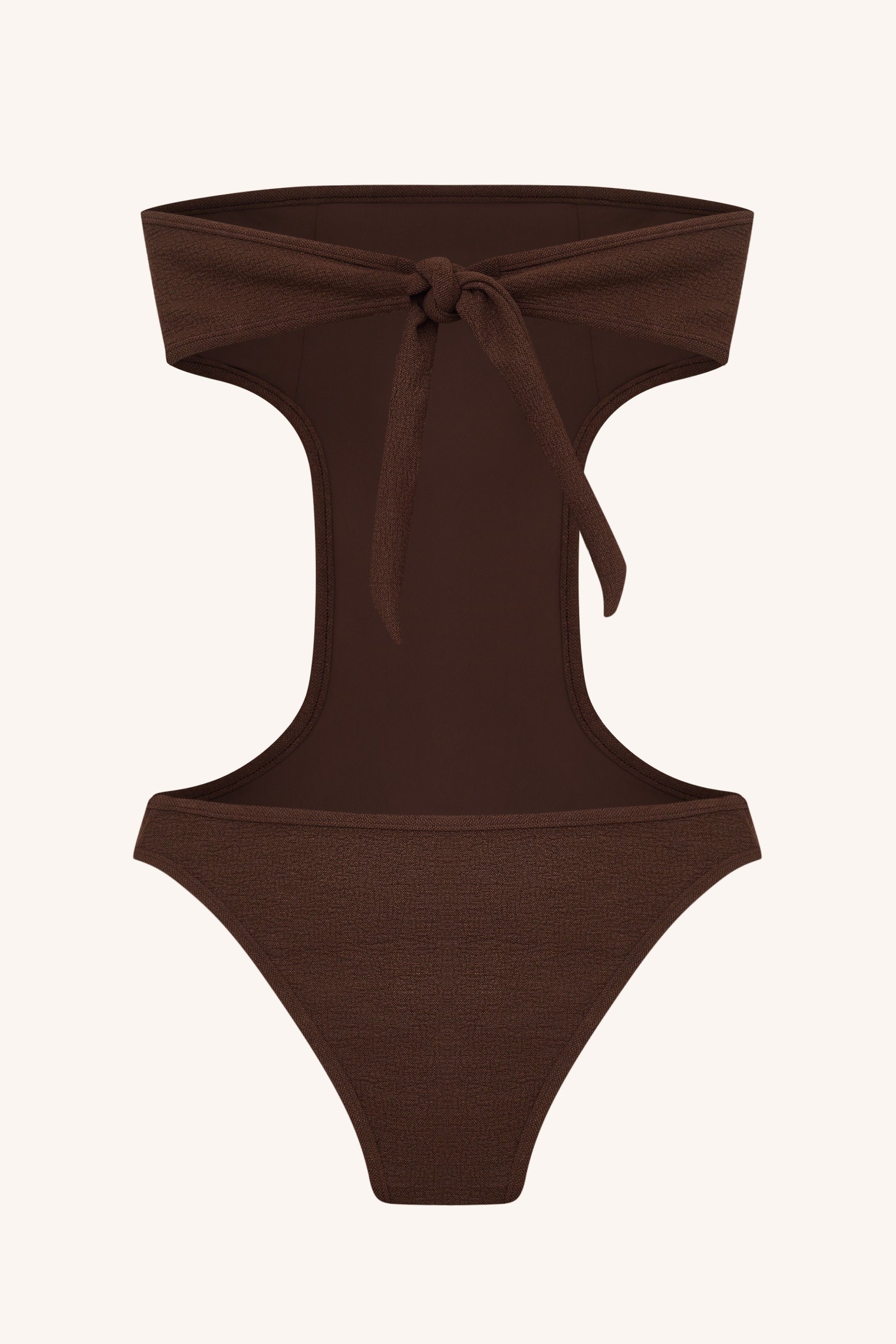 MAIÔ XIQUE XIQUE MARROM | XIQUE XIQUE BROWN SWIMSUIT
