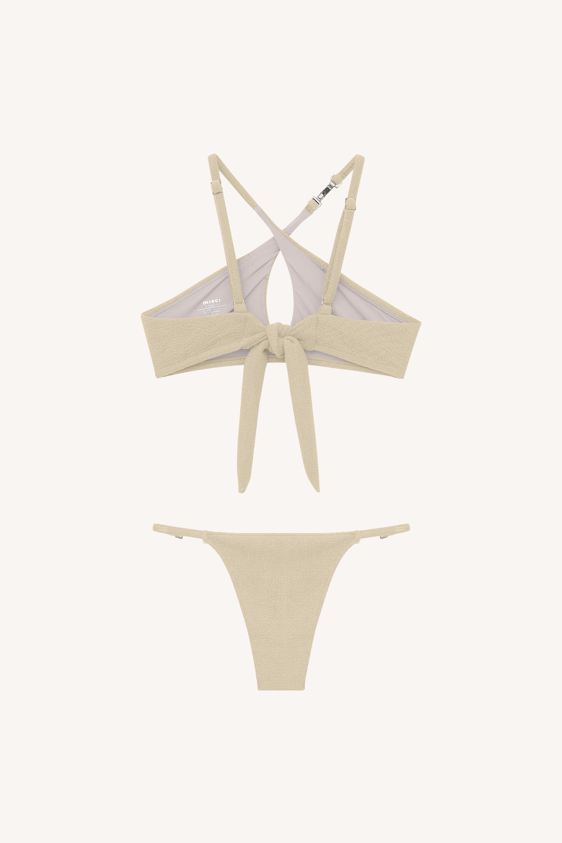 BIQUÍNI CINIRA BEGE | BEIGE CINIRA BIKINI