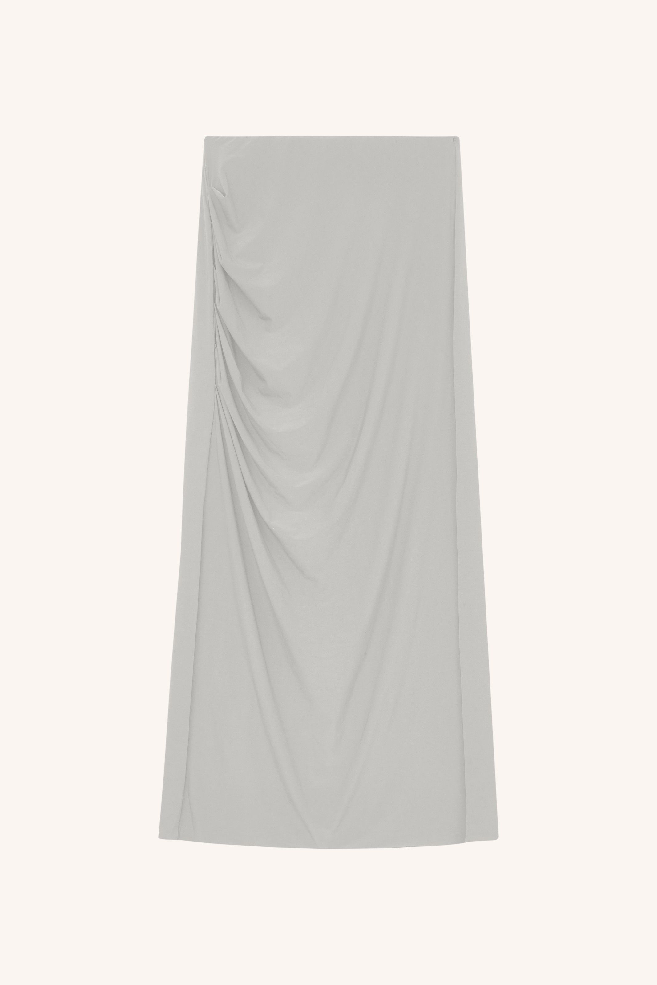SAIA MARIA JERSEY OFF WHITE | MARIA OFF WHITE JERSEY SKIRT