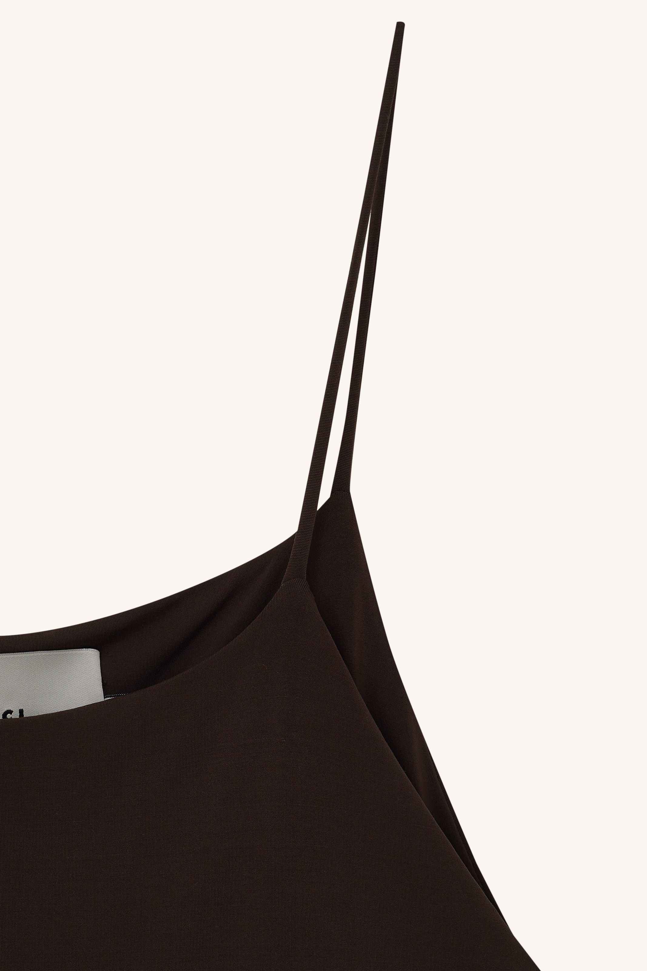 VESTIDO CATINGUEIRA MARROM | BROWN CATINGUEIRA DRESS