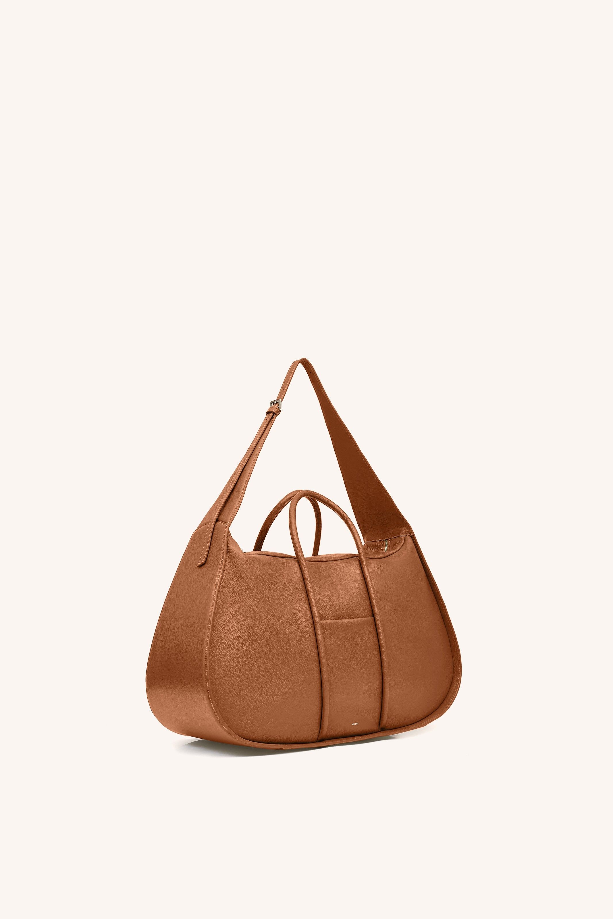 MALA BAMBOLÊ COURO WHISKEY | BAMBOLÊ LEATHER WHISKEY BAG