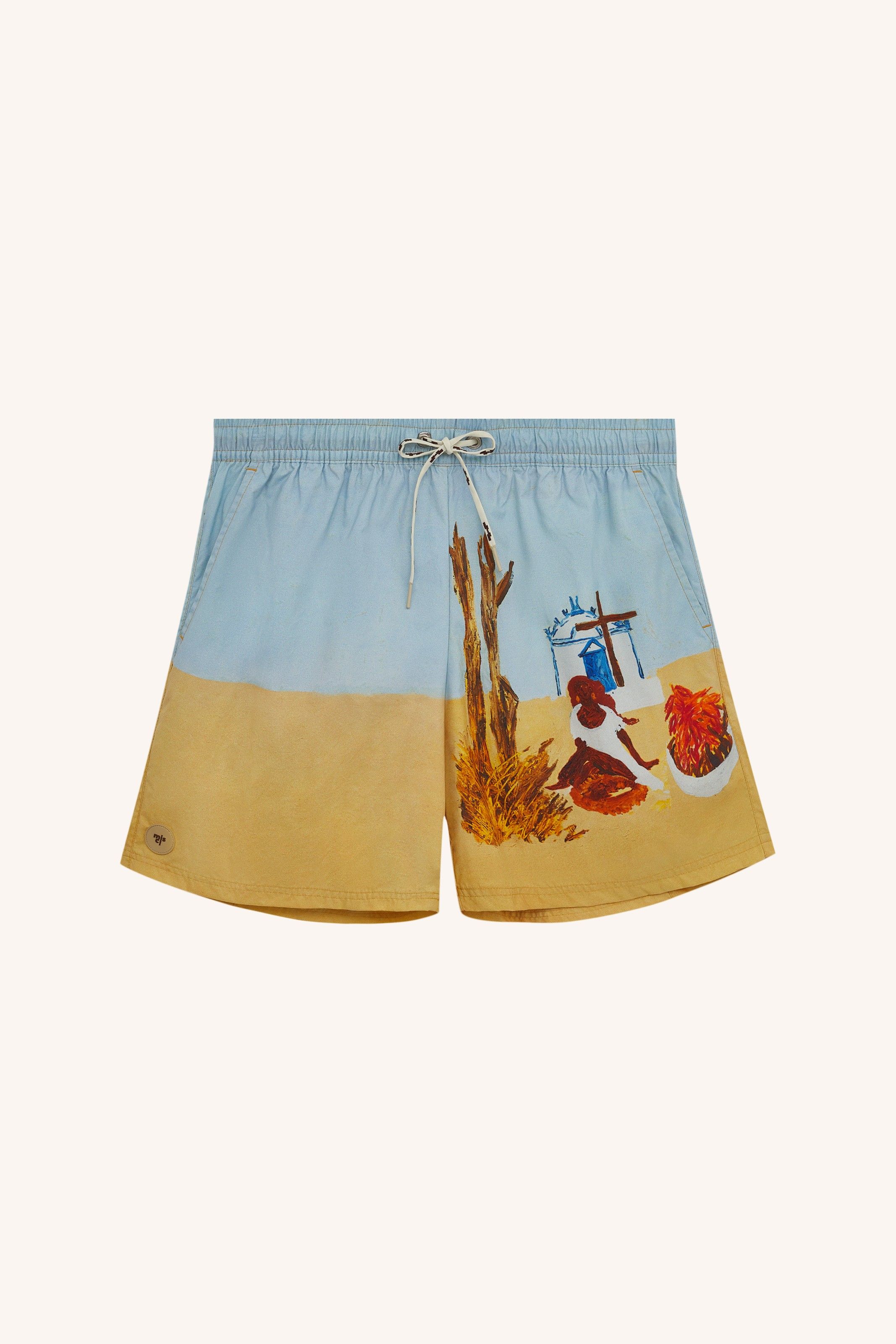BERMUDA ÁGUA ESTAMPADA MANGUE SECO | MANGUE SECO PRINTED WATER SHORTS