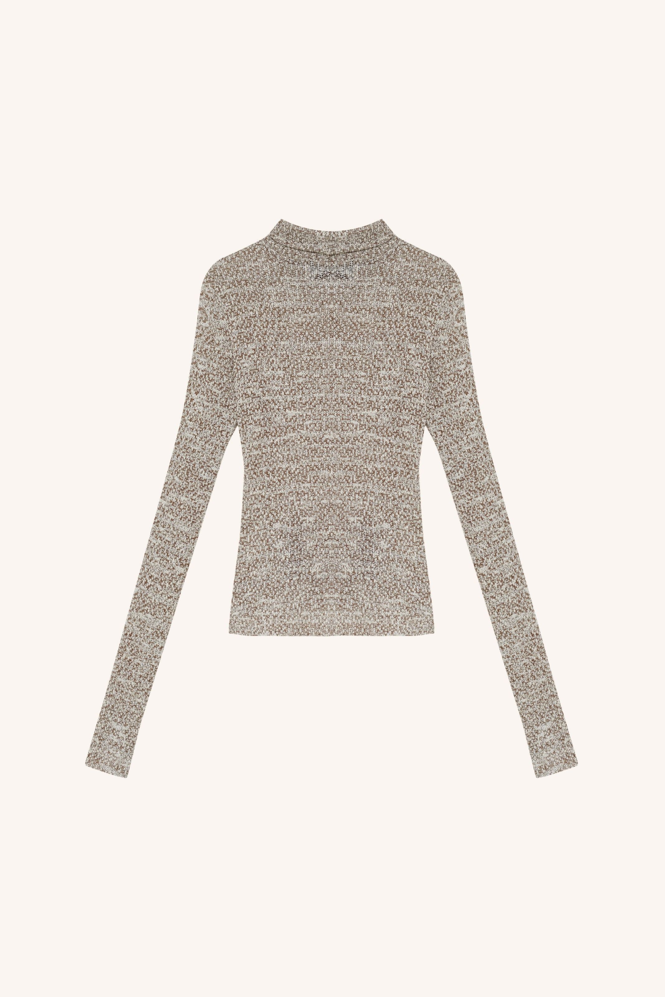 BLUSA CANTO MARROM | CANTO BROWN BLOUSE