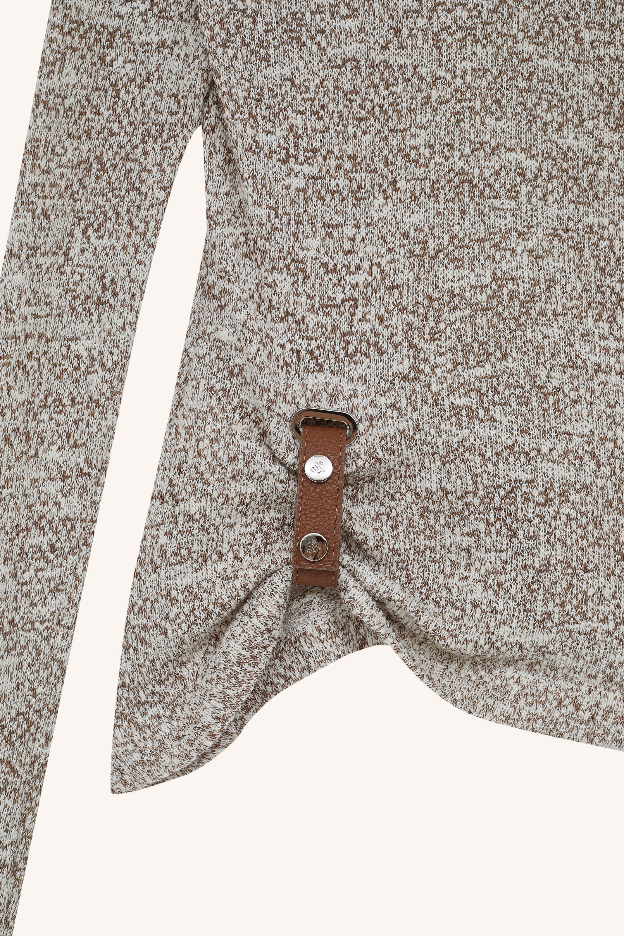 BLUSA CANTO MARROM | CANTO BROWN BLOUSE