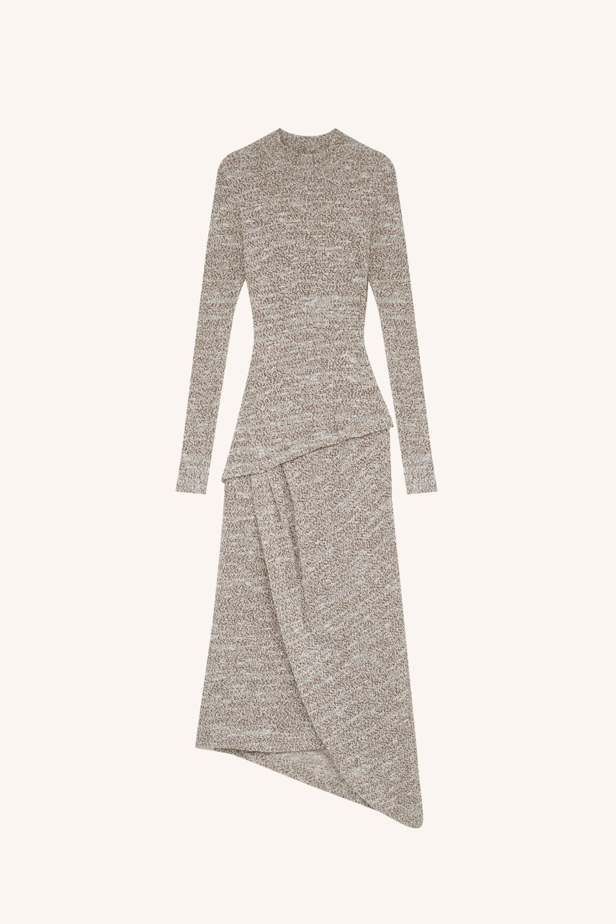 VESTIDO CLOSE FENILA MARROM | FENILA CLOSE BROWN DRESS