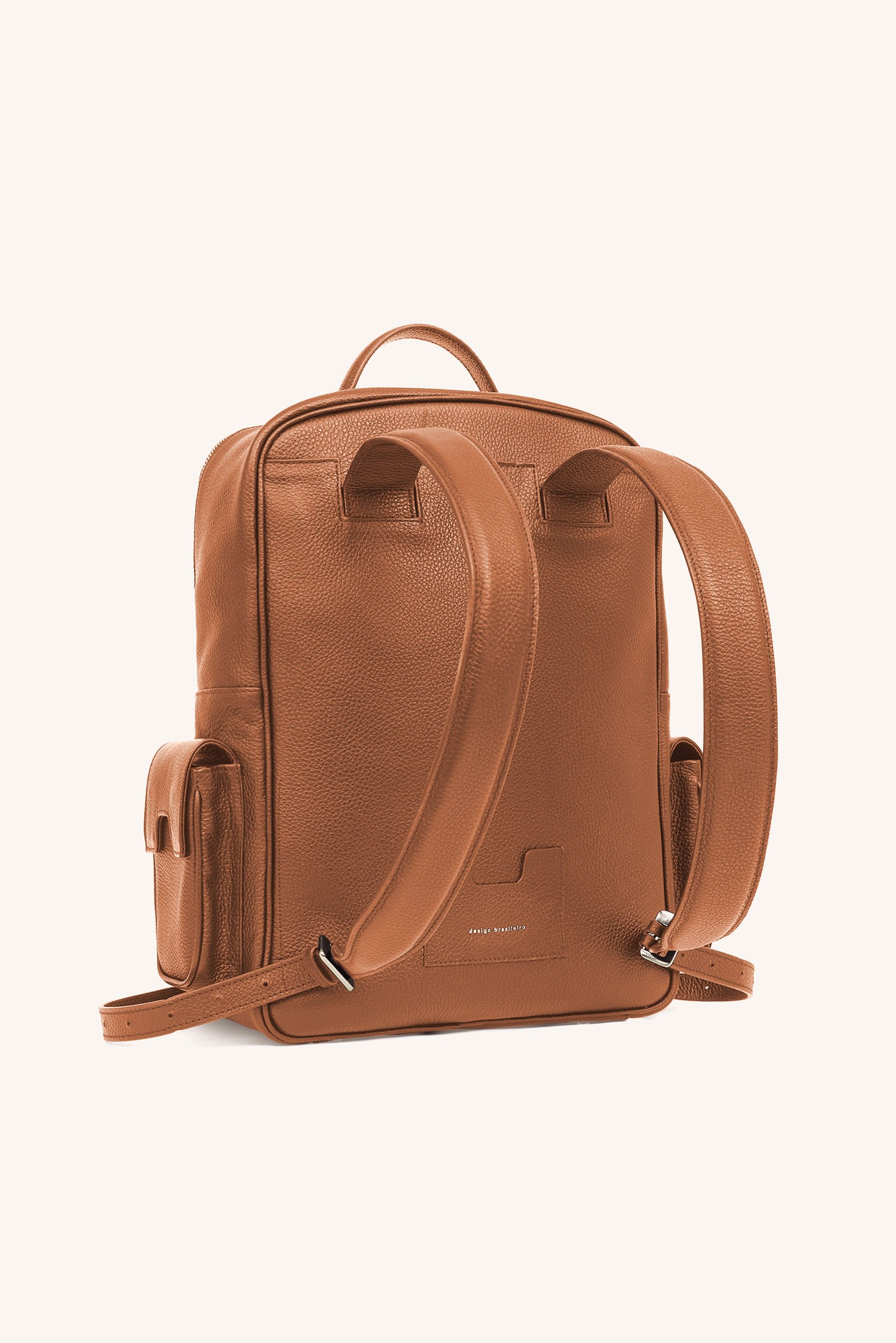 MOCHILA APOSTILA COURO WHISKEY | WHISKEY LEATHER BACKPACK