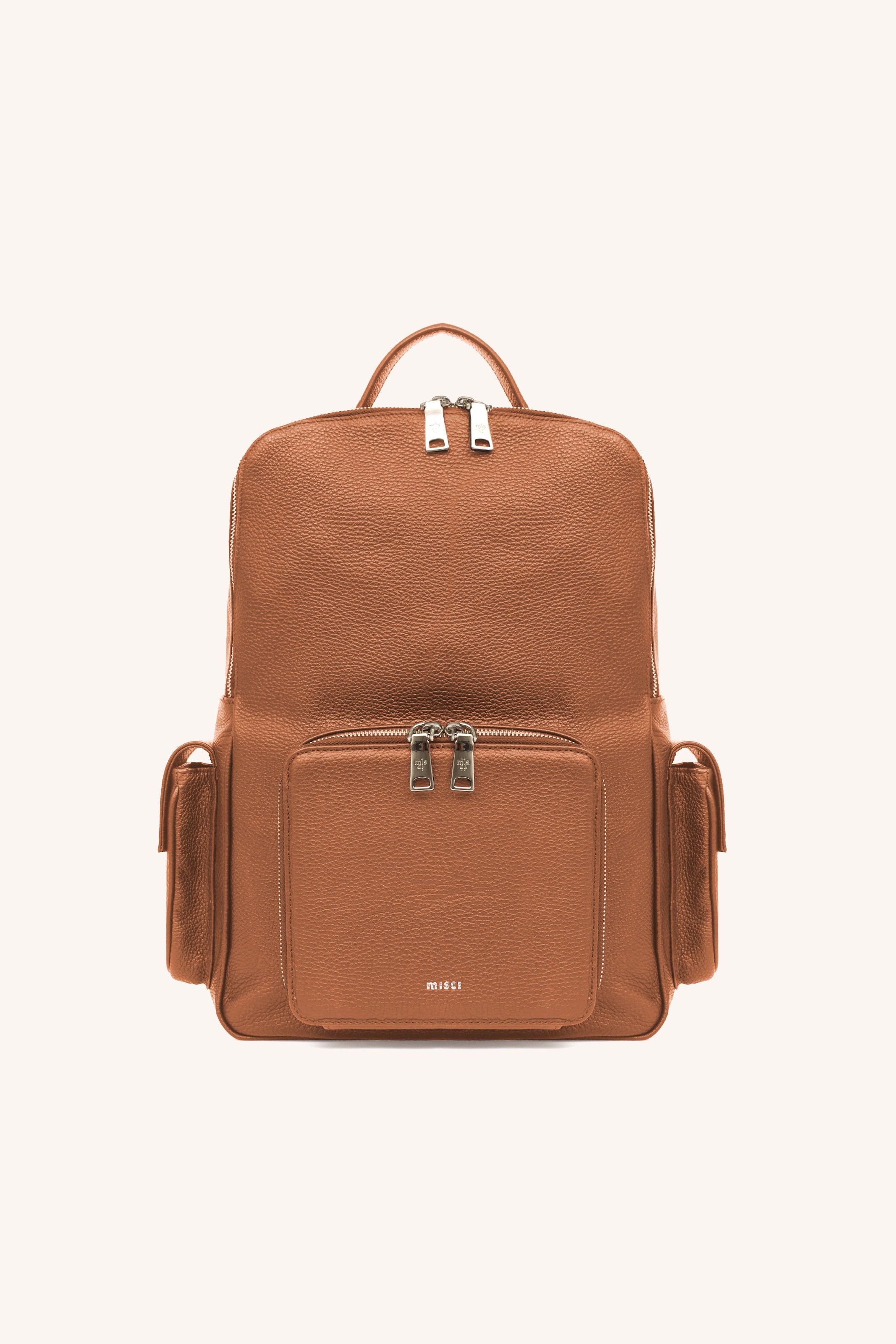 MOCHILA APOSTILA COURO WHISKEY | WHISKEY LEATHER BACKPACK