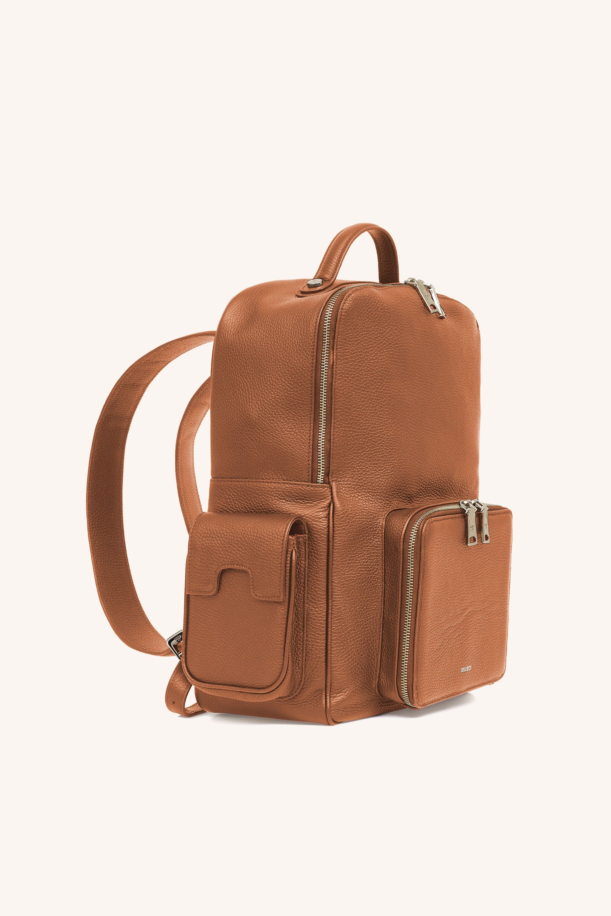 MOCHILA APOSTILA COURO WHISKEY | WHISKEY LEATHER BACKPACK