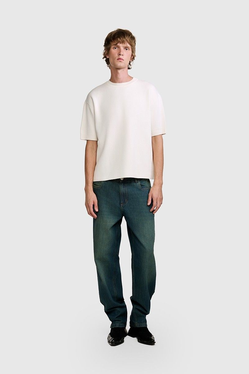 CAMISETA TOLDO TRICOT OFF WHITE | TRICOT TOLDO T-SHIRT OFF WHITE