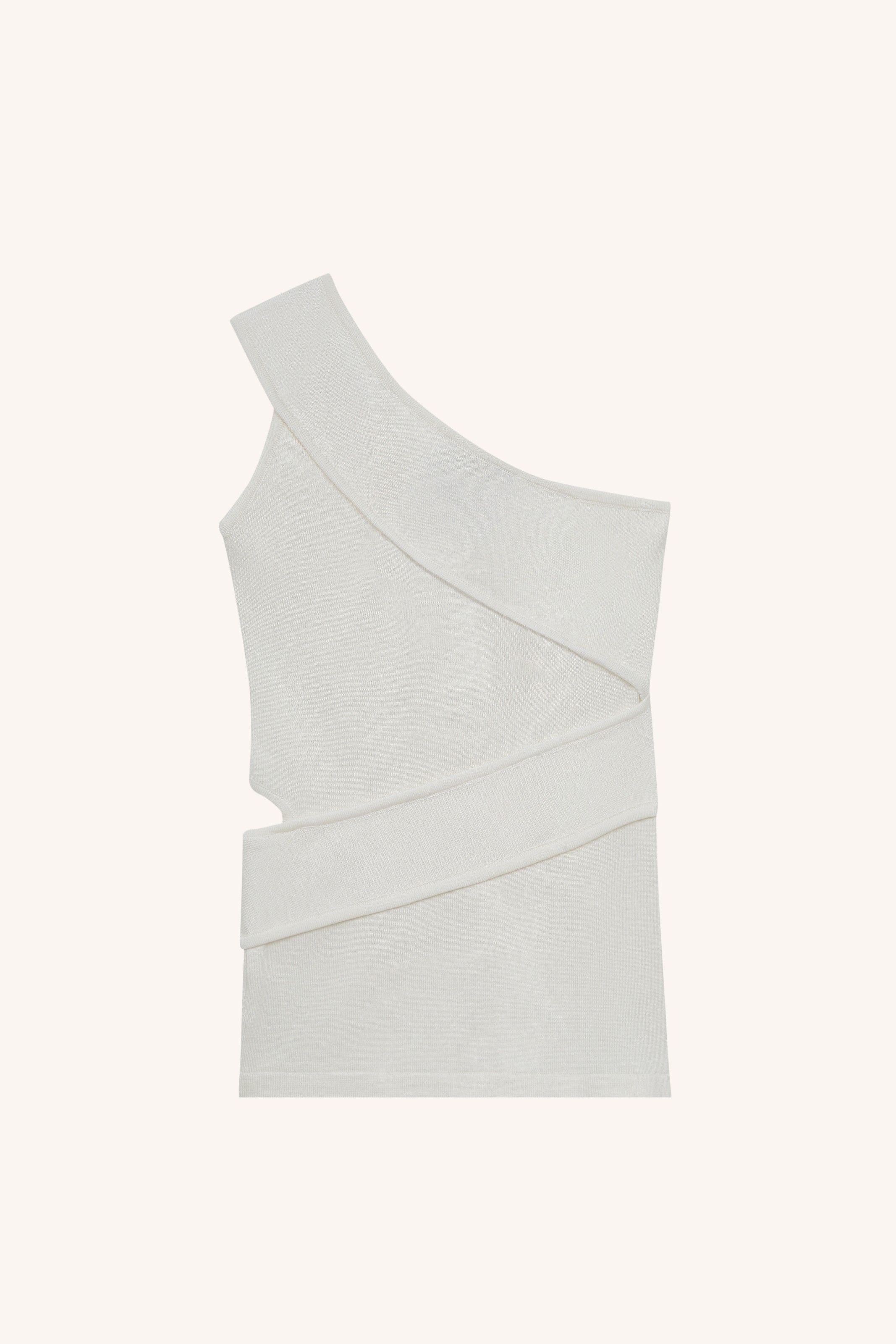 TOP ARRAIAL TRICOT OFF WHITE | OFF WHITE ARRAIAL KNIT TOP