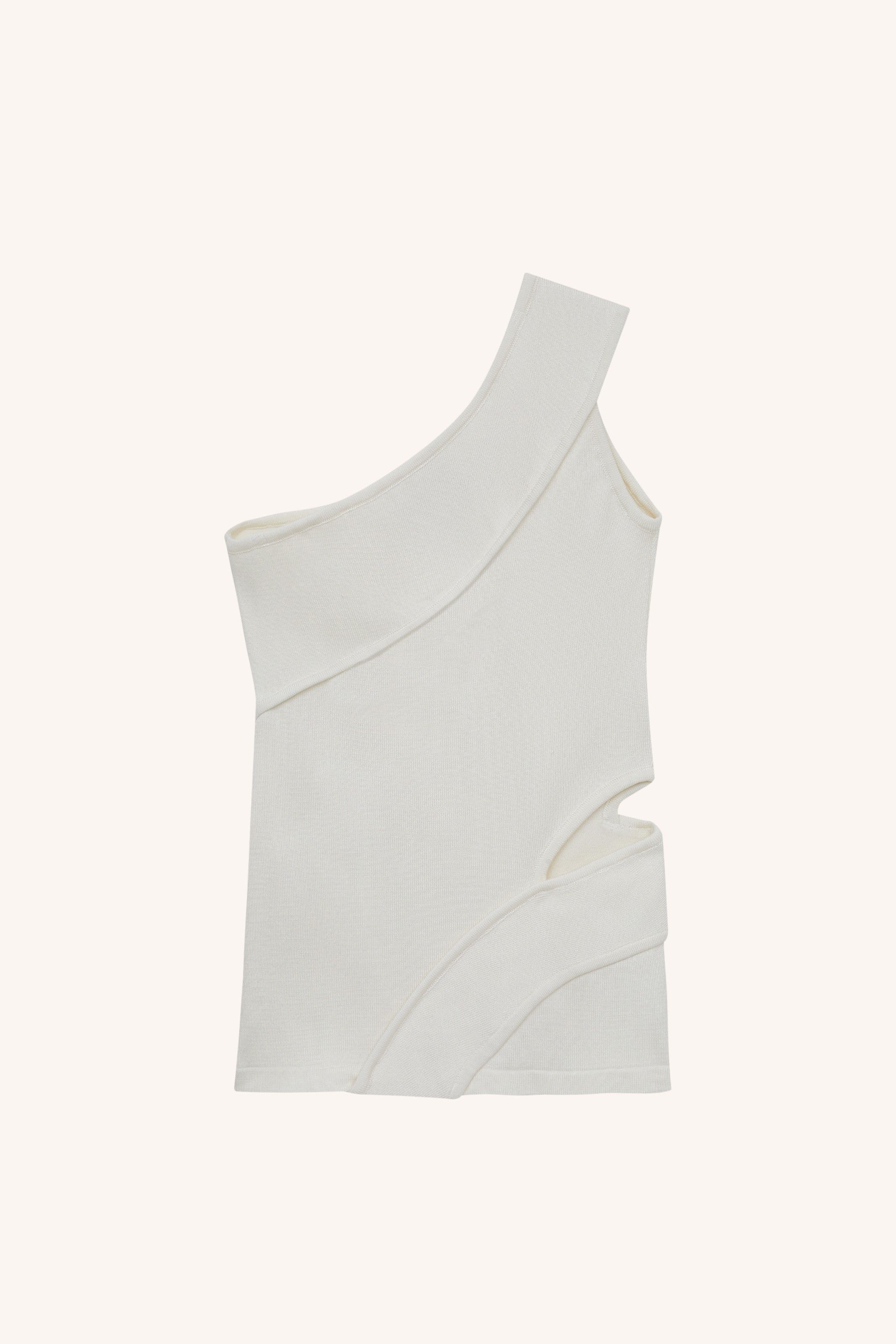 TOP ARRAIAL TRICOT OFF WHITE | OFF WHITE ARRAIAL KNIT TOP