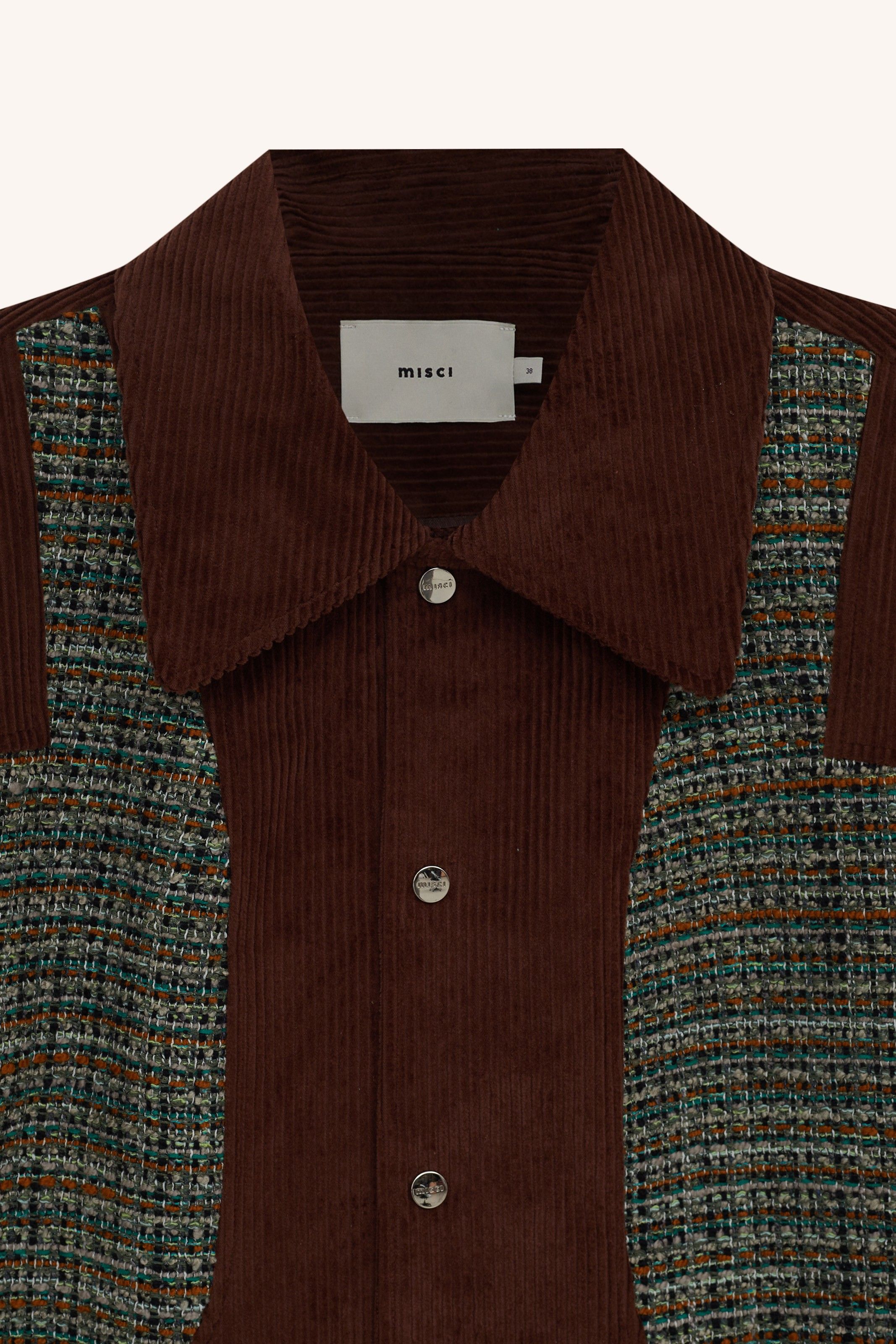 JAQUETA ENREDO TWEED VERDE | GREEN TWEED JACKET