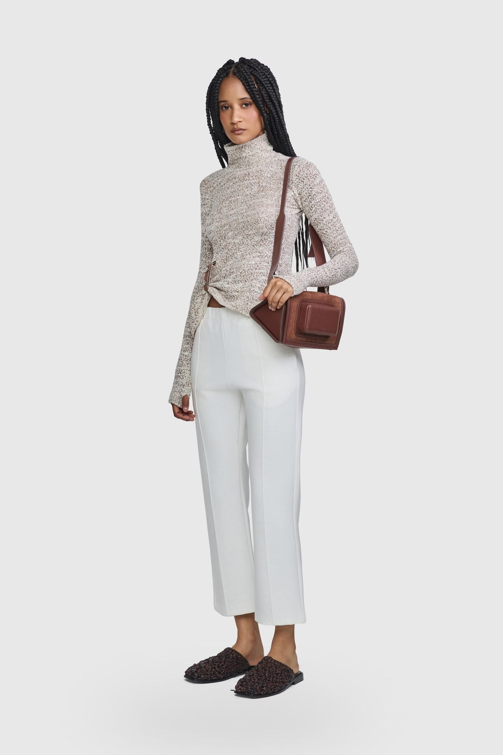 BLUSA CANTO MARROM | CANTO BROWN BLOUSE
